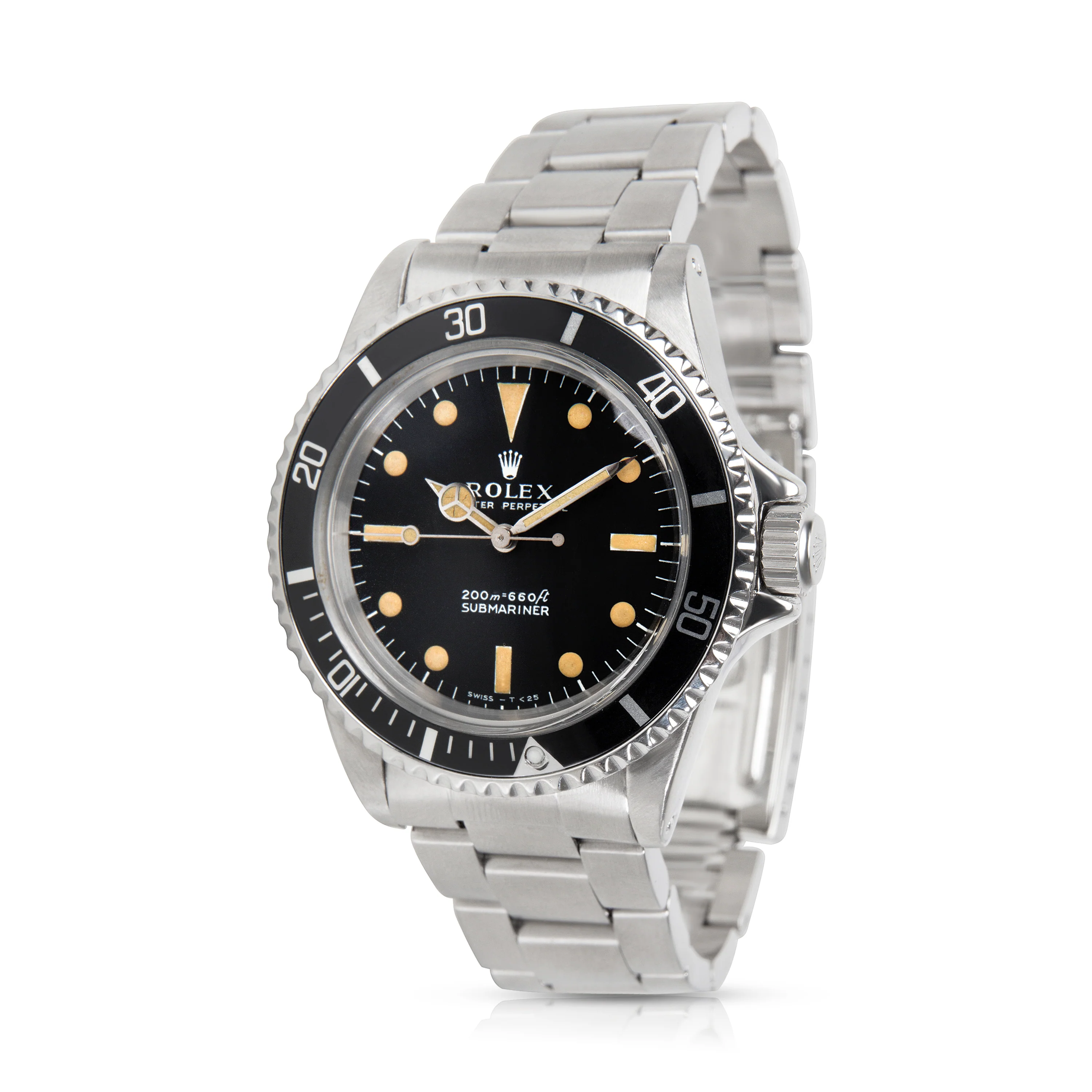 Rolex Submariner 5513 Mens Watch in Stainless Steel