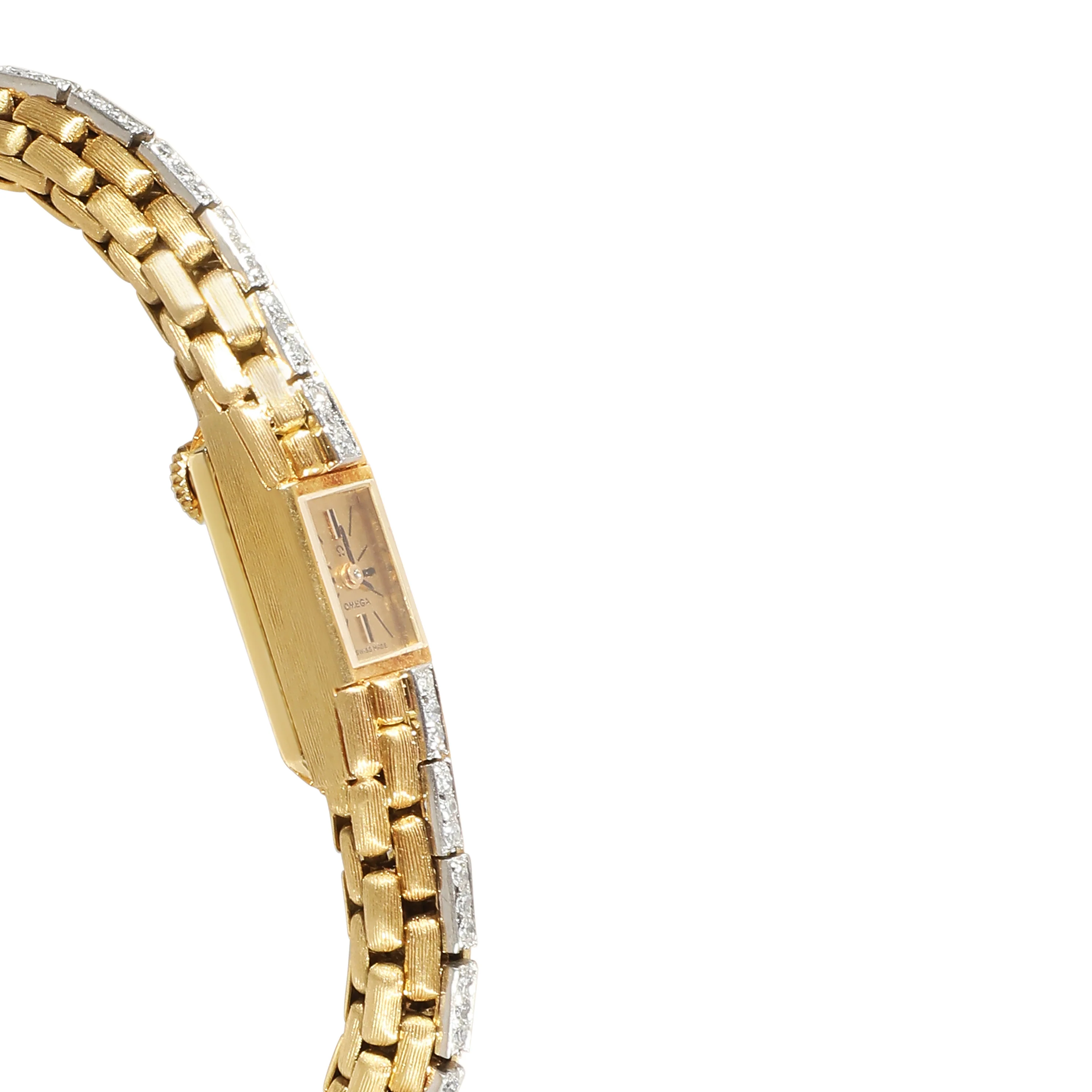 Ladies Vintage Dress Watch in 18K Yellow Gold - Image 2