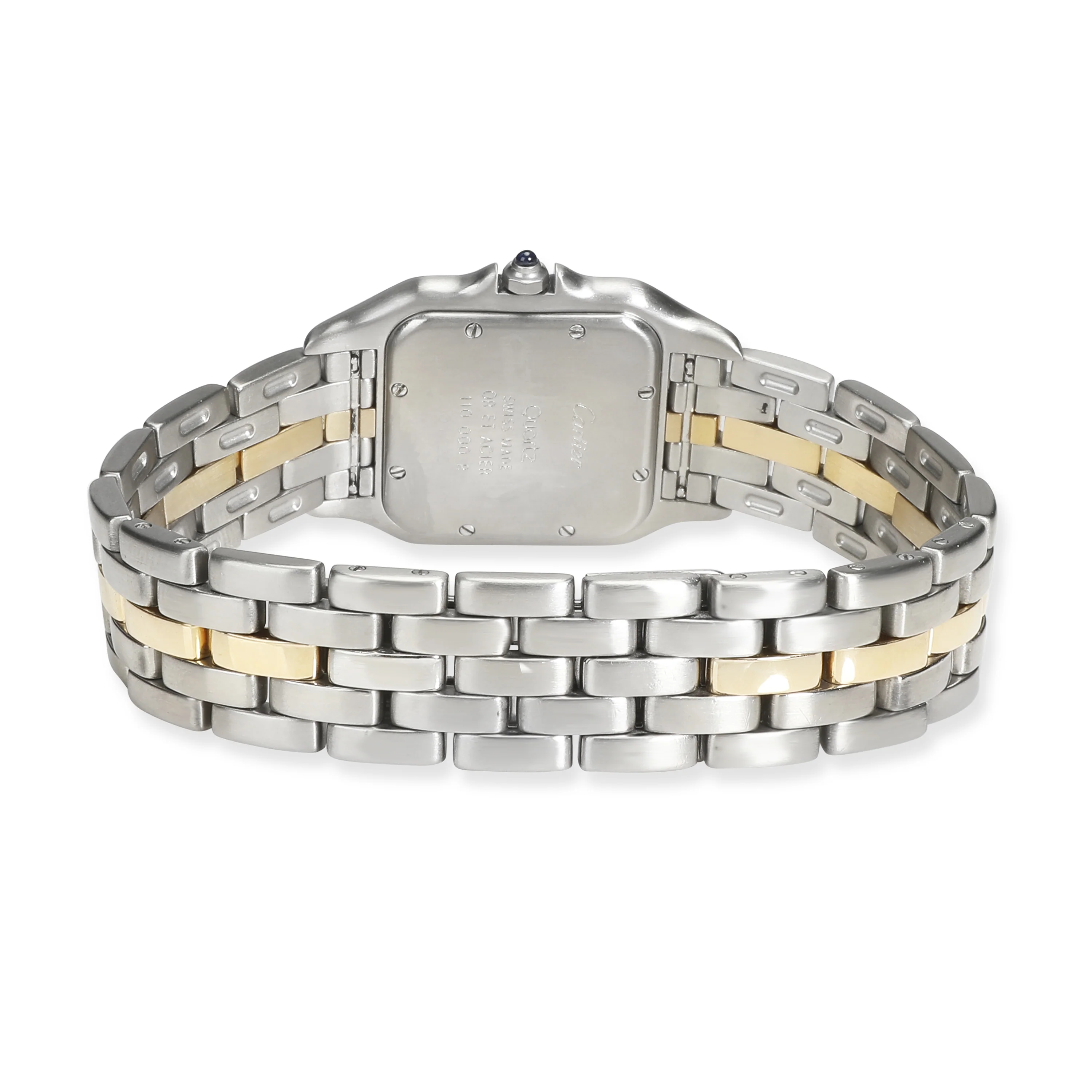 Cartier Panther W25028B5 Unisex Watch in 18kt Stainless Steel & Yellow Gold - Image 4