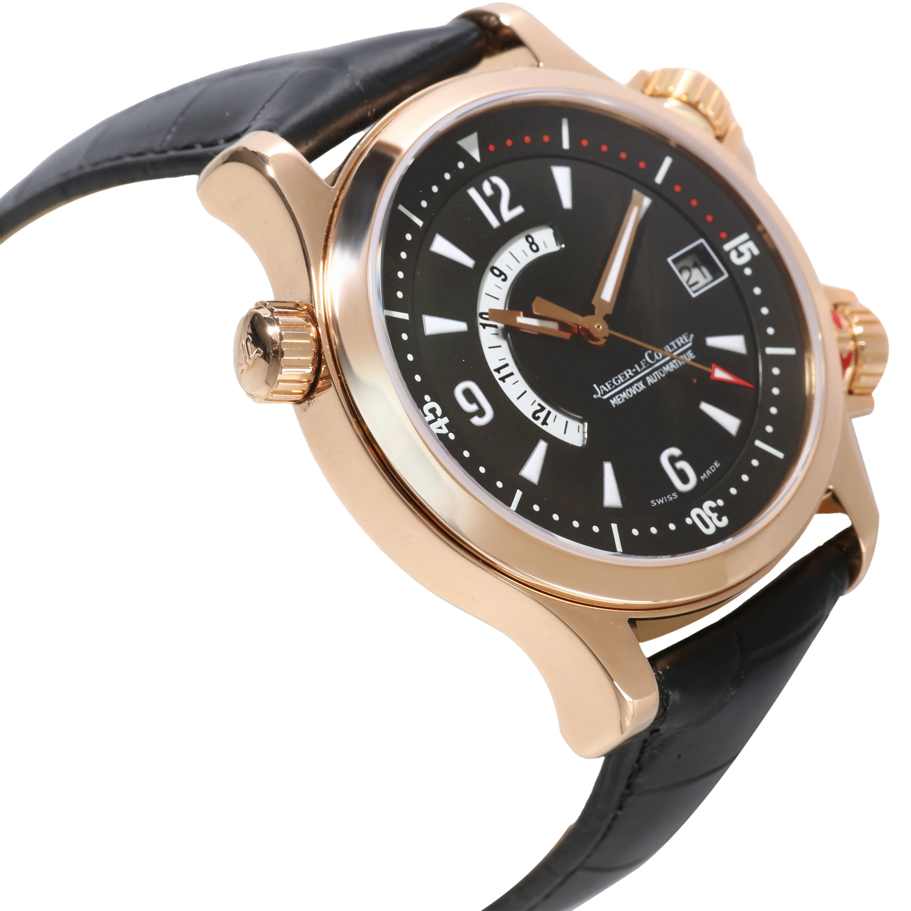 Master Compressor Memovox 146.2.97 Mens Watch in 18k Rose Gold - Image 2