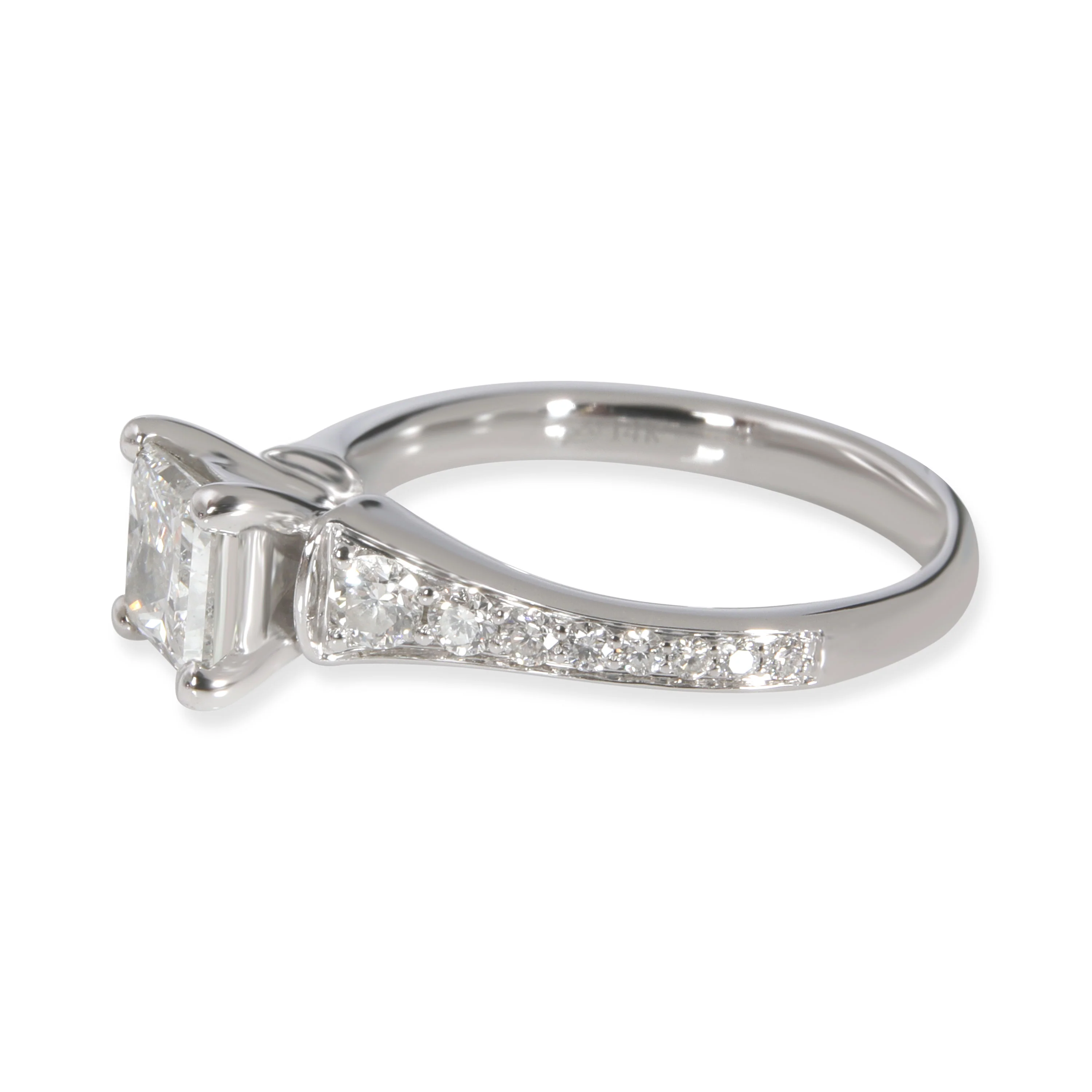 GIA Certified 0.75 Ct Princess cut G SI2 Loose Diamond - Image 2