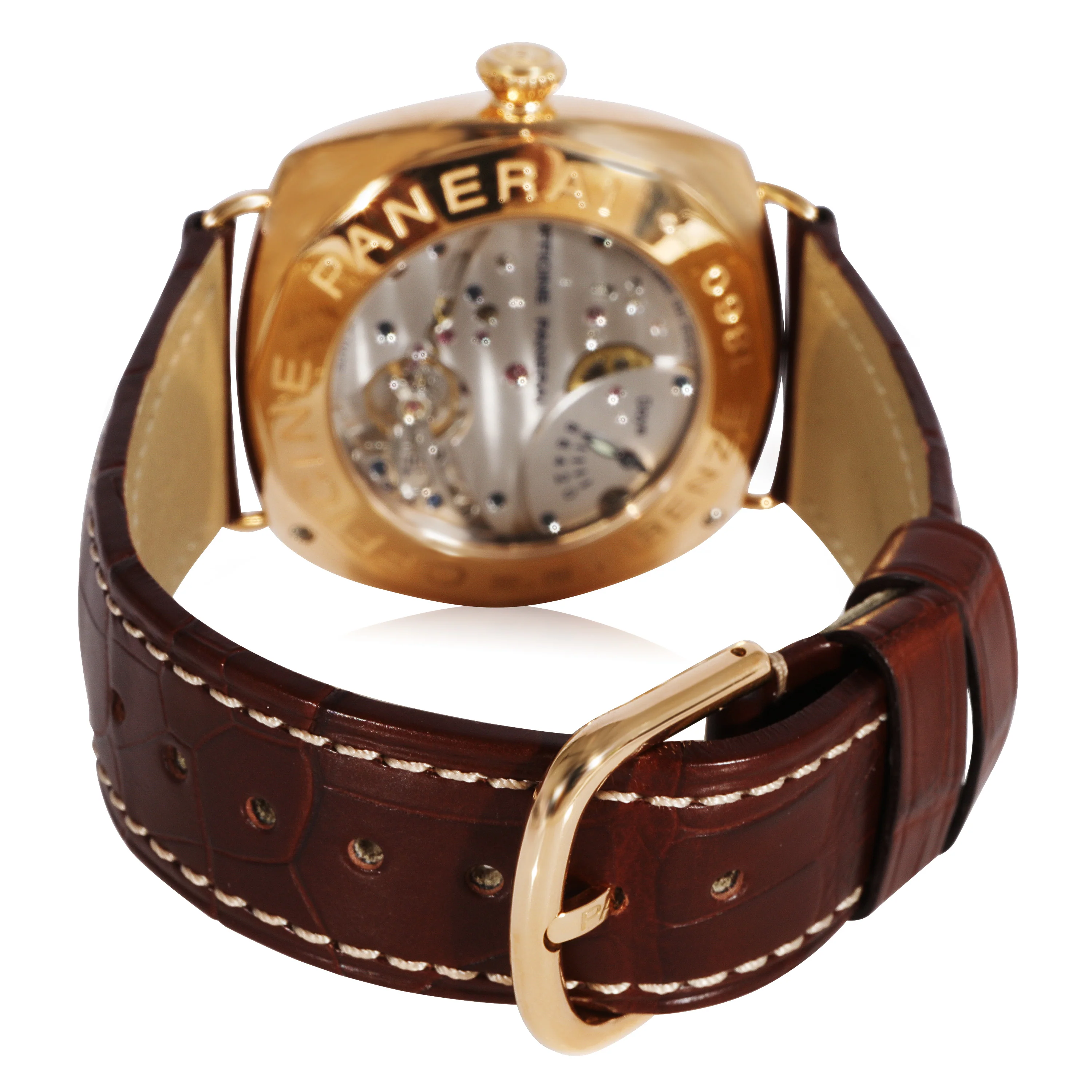 Panerai Radiomir 8-Day PAM00197 Mens Watch in 18kt Yellow Gold - Image 4