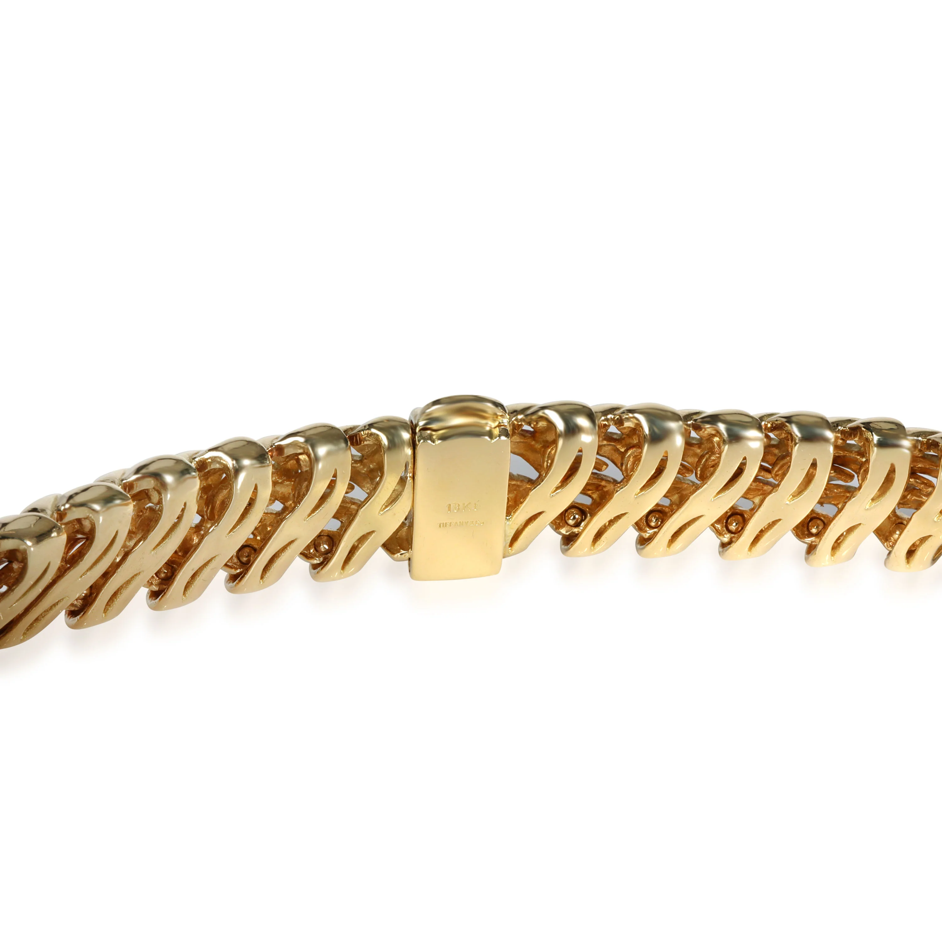 Tiffany & Co. Vannerie Necklace in 18K Woven Yellow Gold - Image 4