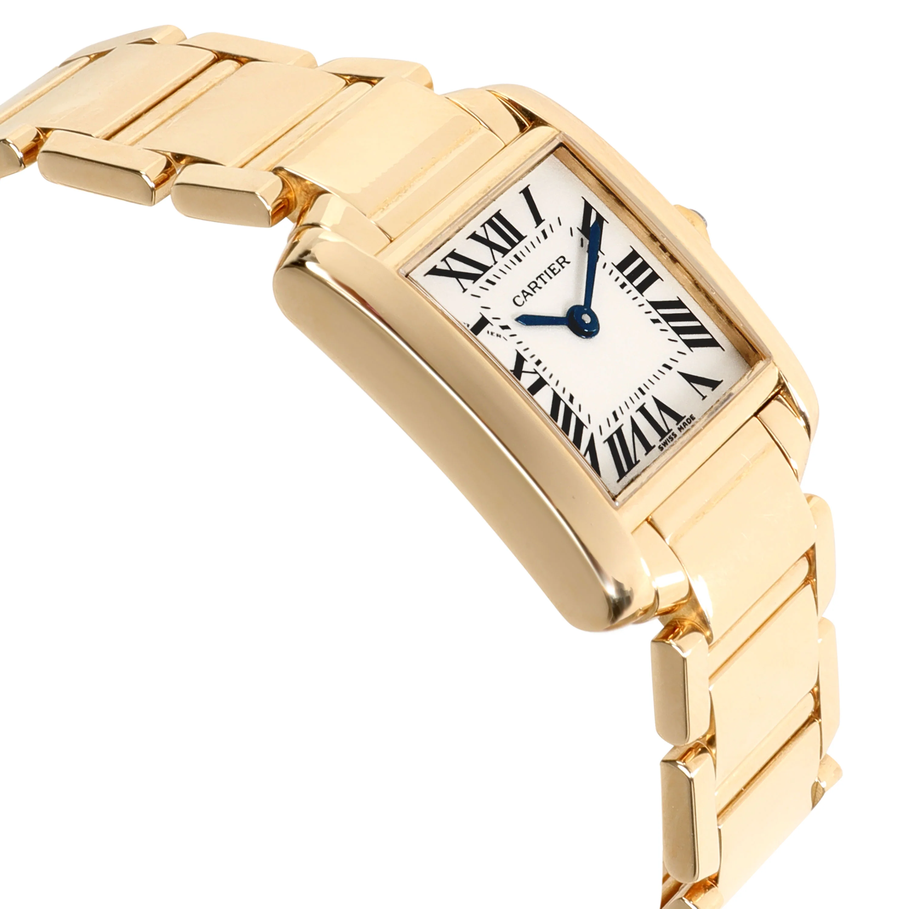 Cartier Tank Francaise W50002N Womens Watch in 18kt Yellow Gold - Image 2
