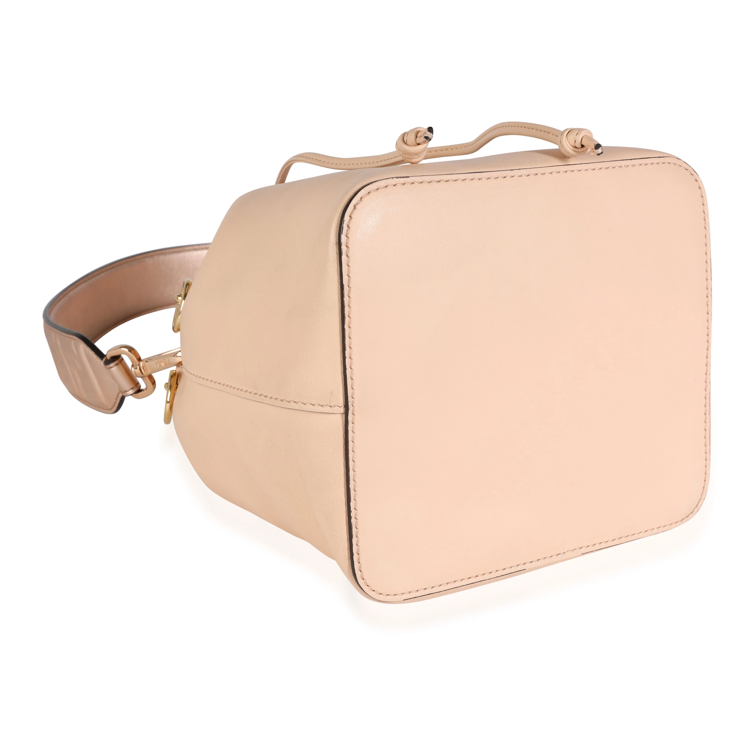 Fendi Poudre Leather Mon Tresor Bucket Bag - Image 6