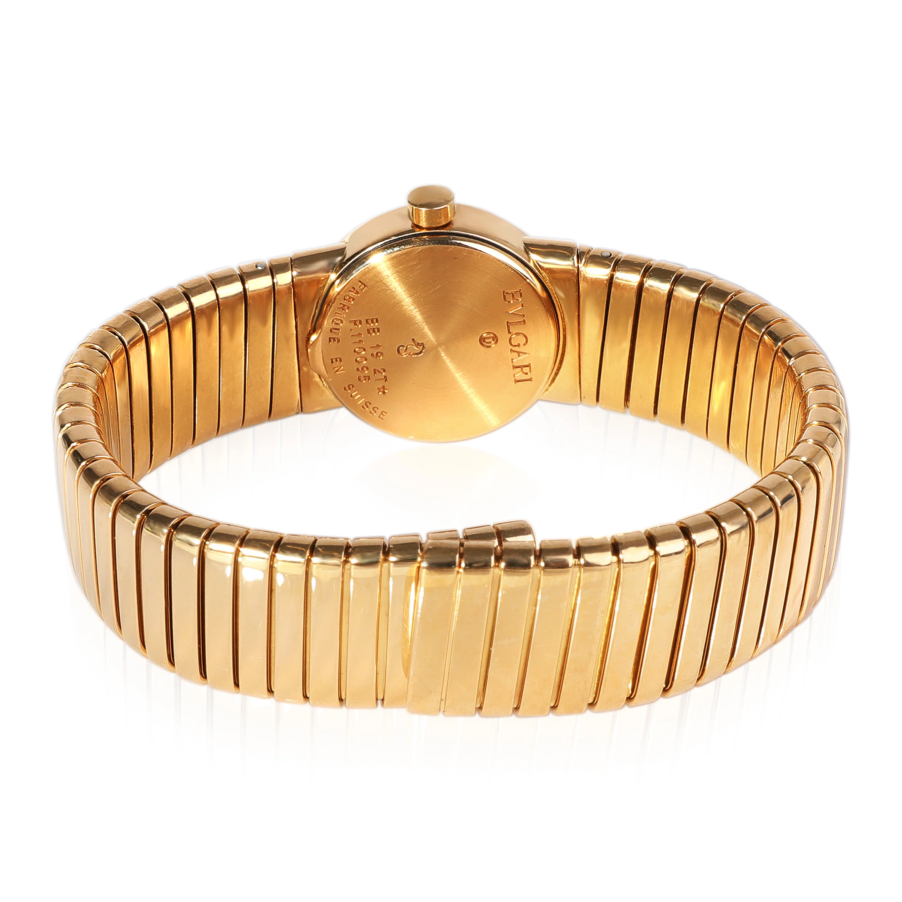 BVLGARI Tubogas BB 19 2T Womens Watch in 18kt Yellow Gold - Image 4