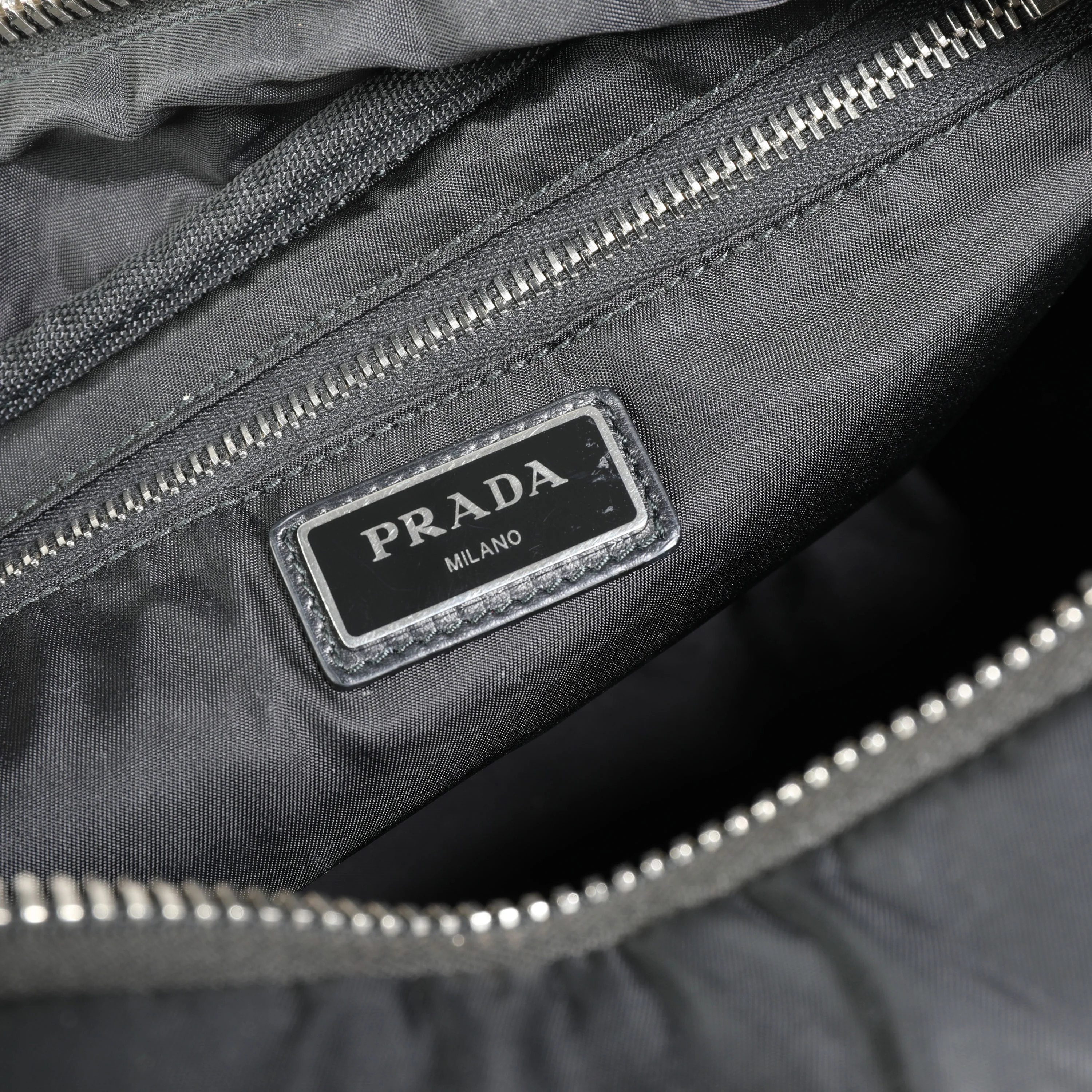 Black Tessuto Pocket Nylon Technical Backpack - Image 8