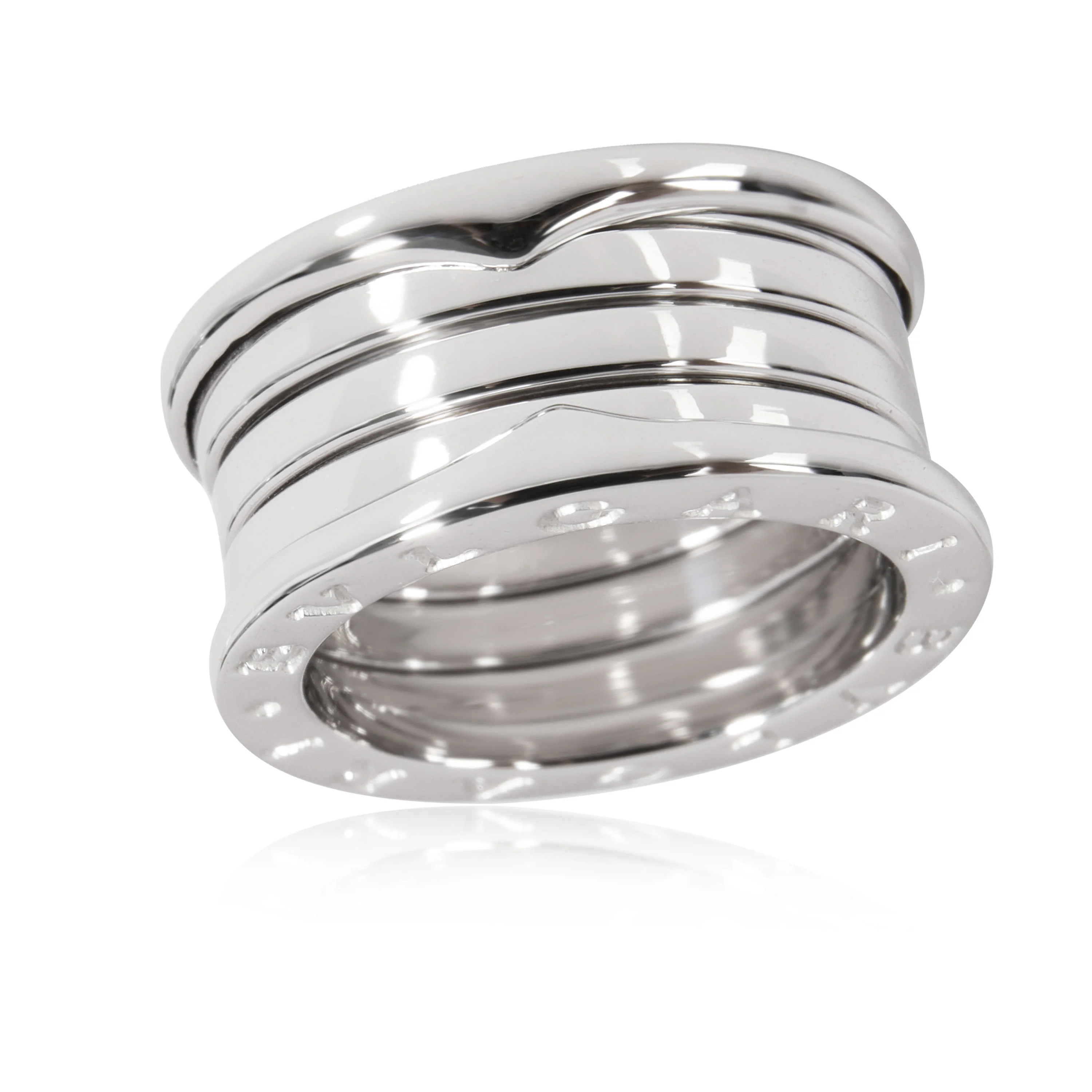 Bvlgari B.zero1 Four-Band Ring in 18k White Gold - Image 3