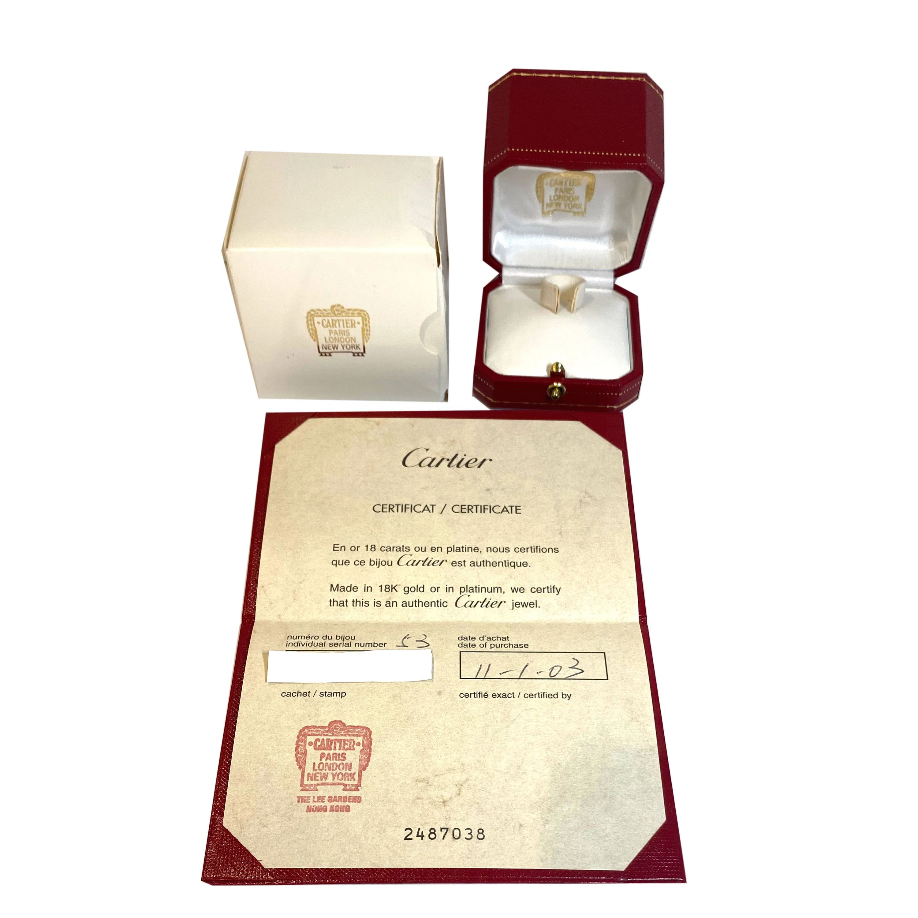 Cartier Maillon Panthere Band in 18k White Gold - Image 4