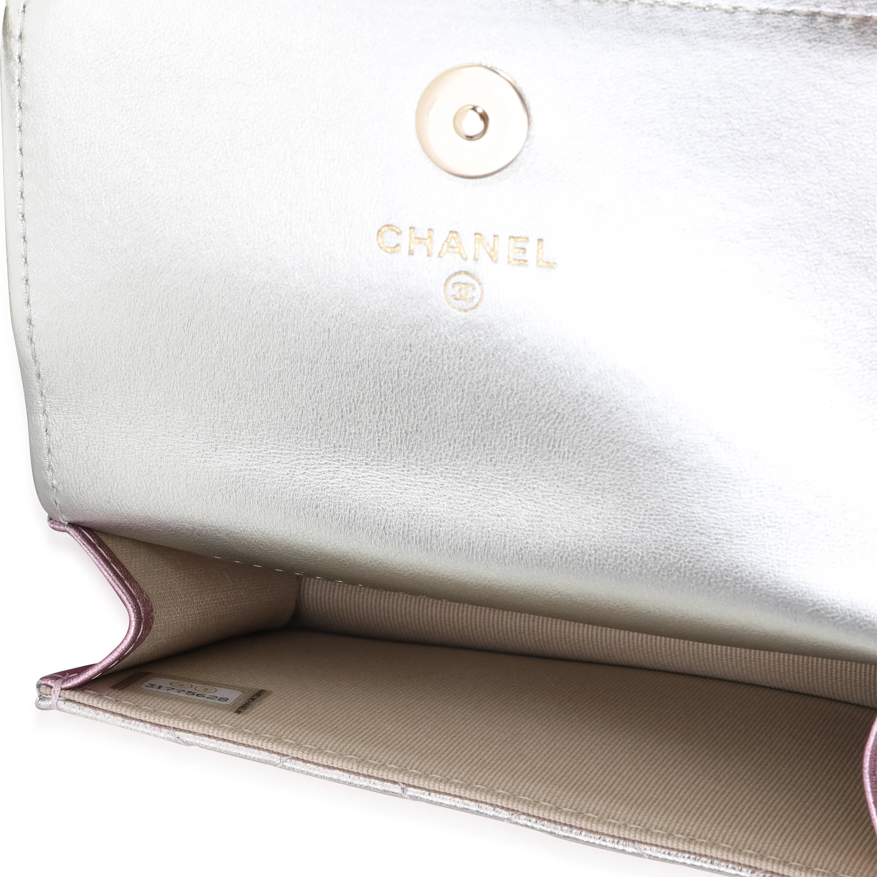 Metallic Ombre Quilted Lambskin Belt Bag - Image 4