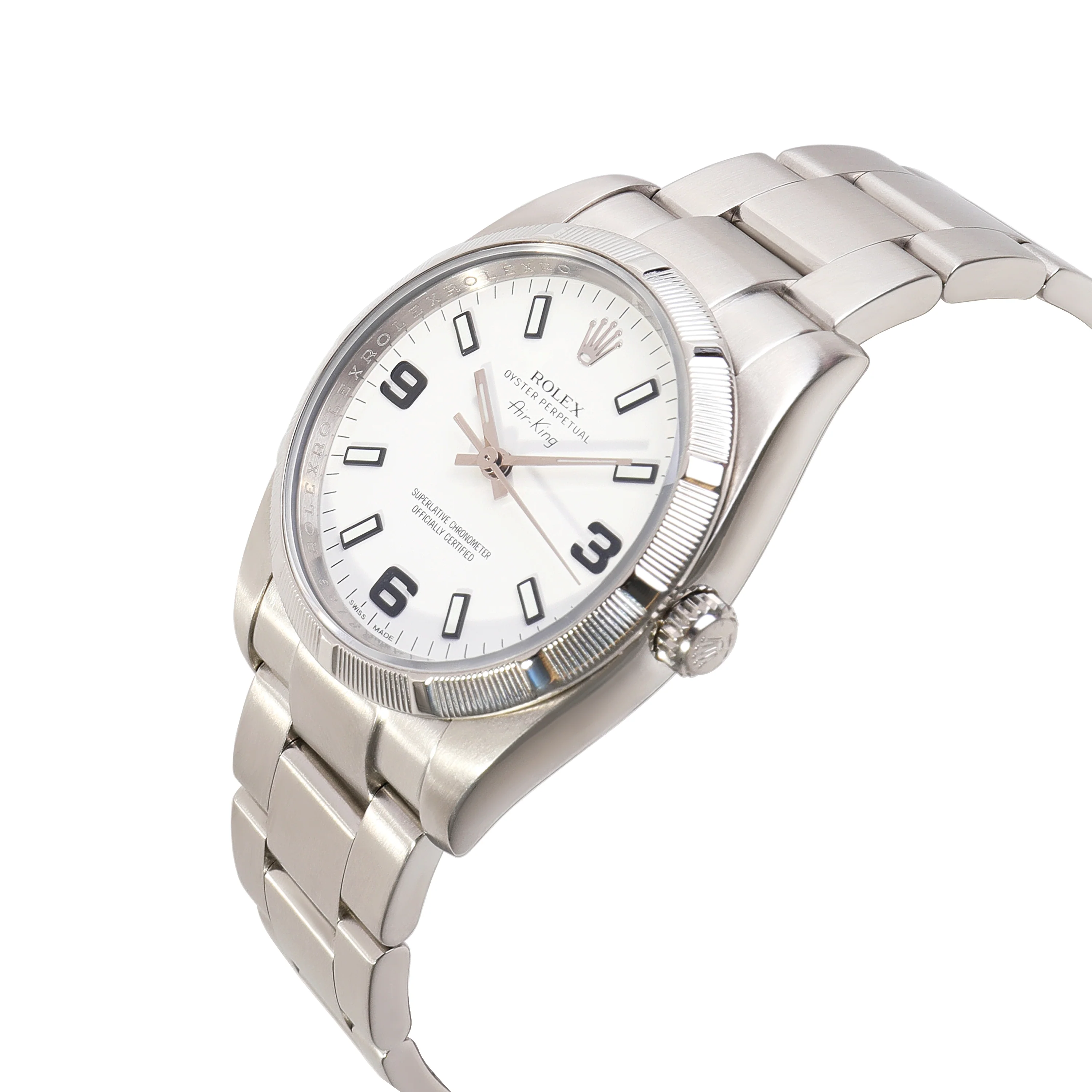 Rolex Air-King 114210 Mens Watch in Stainless Steel - Image 3