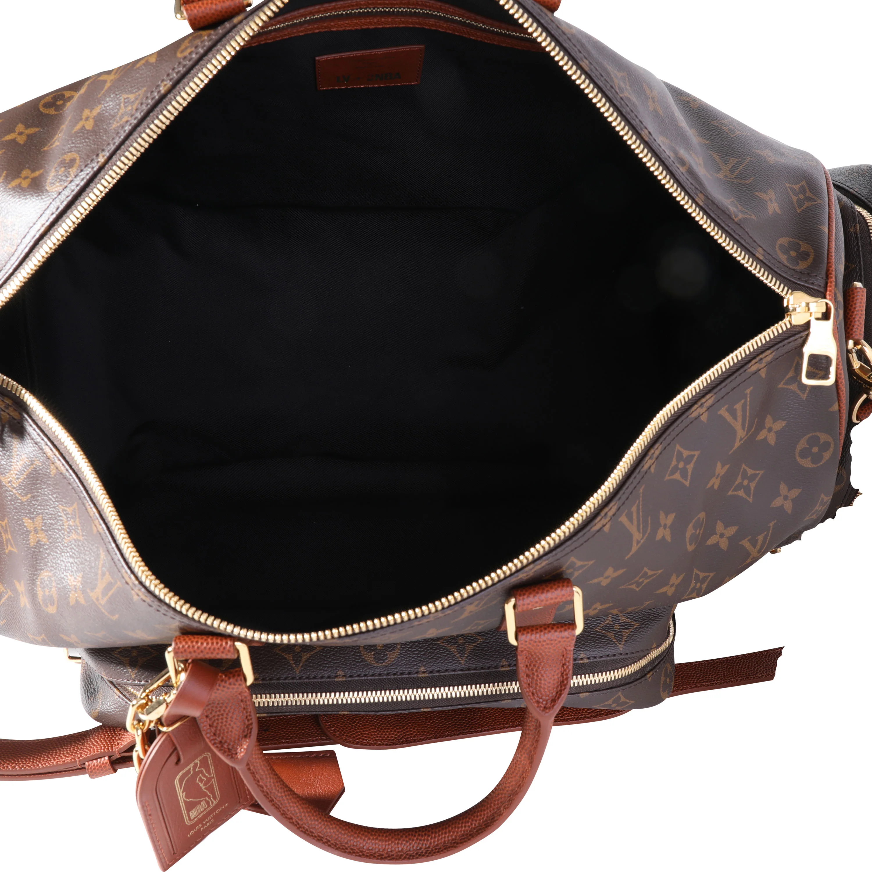 x NBA Monogram Canvas Trio Pocket Keepall - Image 7