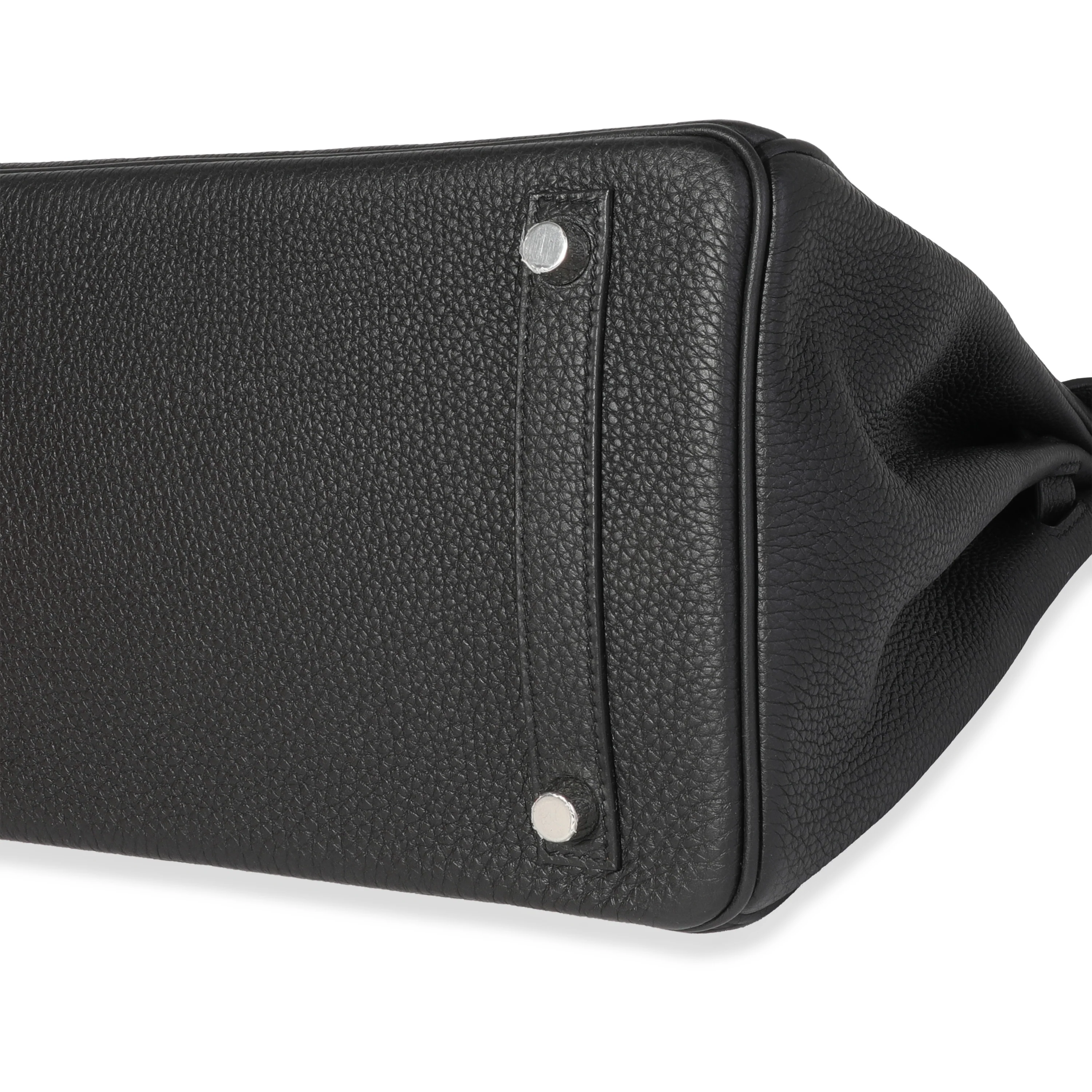Hermès Black Togo Birkin 30 PHW - Image 7
