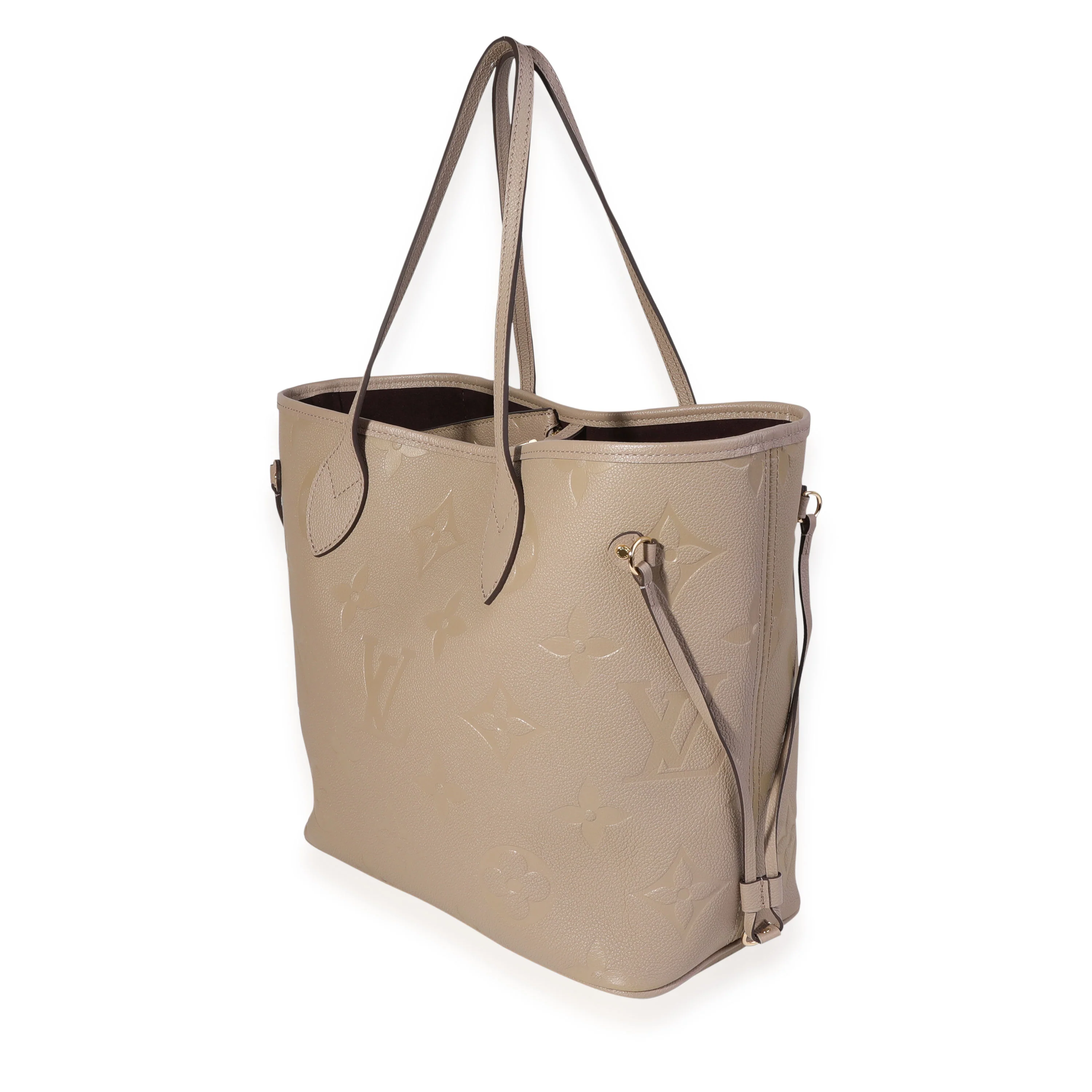 Louis Vuitton Tourterelle Monogram Empreinte Giant Neverfull MM - Image 2