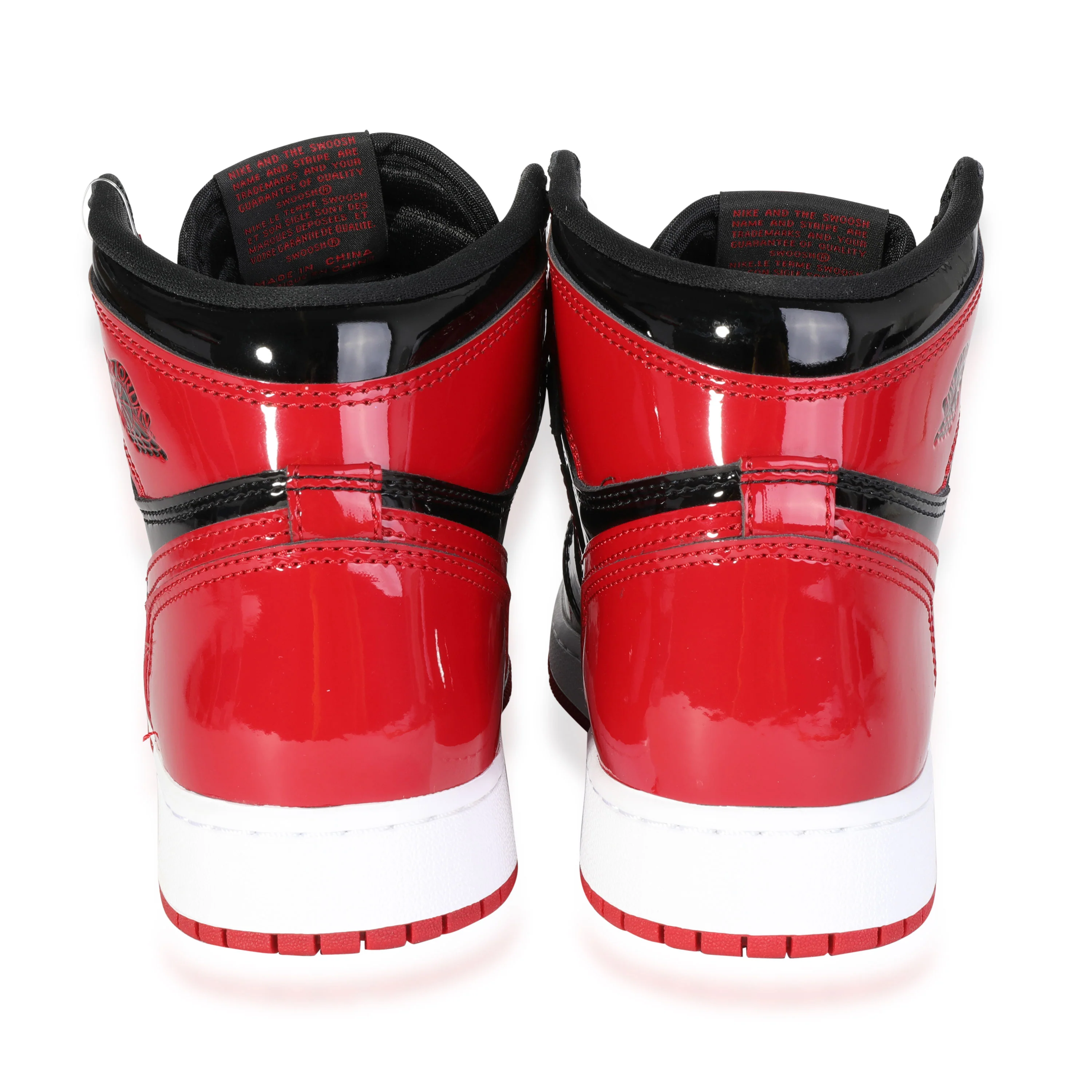 Air Jordan 1 Retro High OG GS Patent Bred (6.5 US) - Image 4