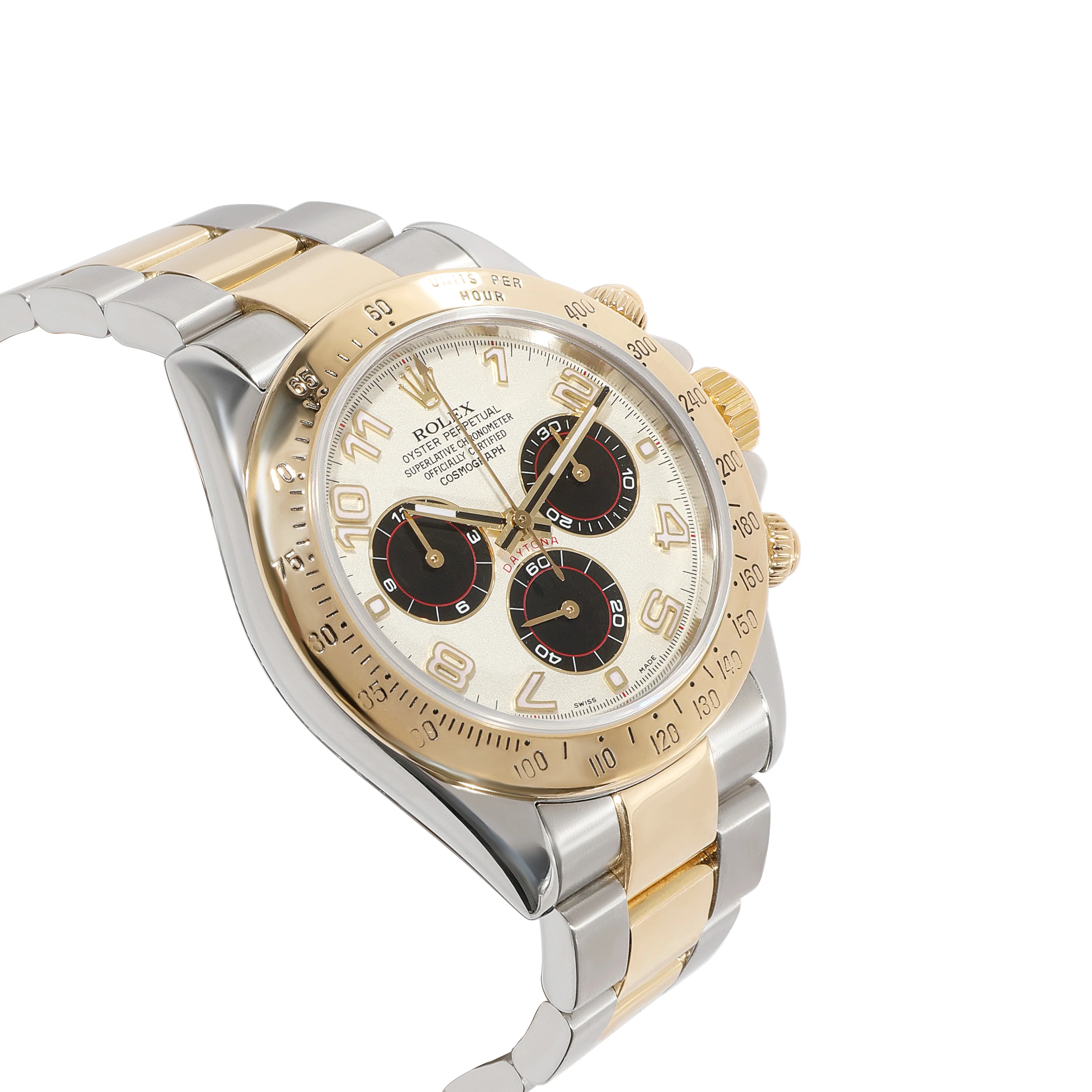 Daytona 116523 Mens Watch in Stainless Steel/Yellow Gold - Image 2