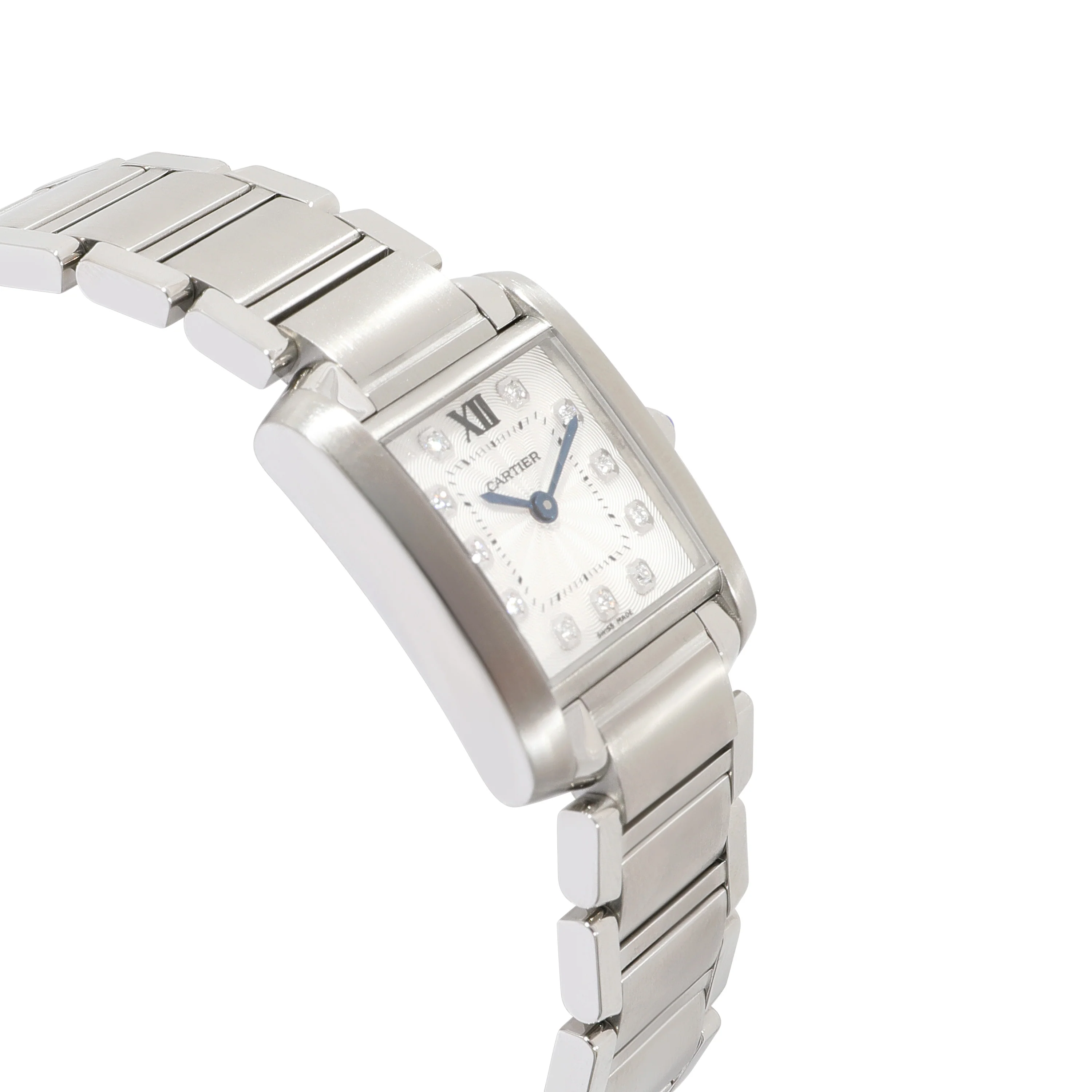 Cartier Tank Francaise WE110006 Womens Watch in  Stainless Steel - Image 2