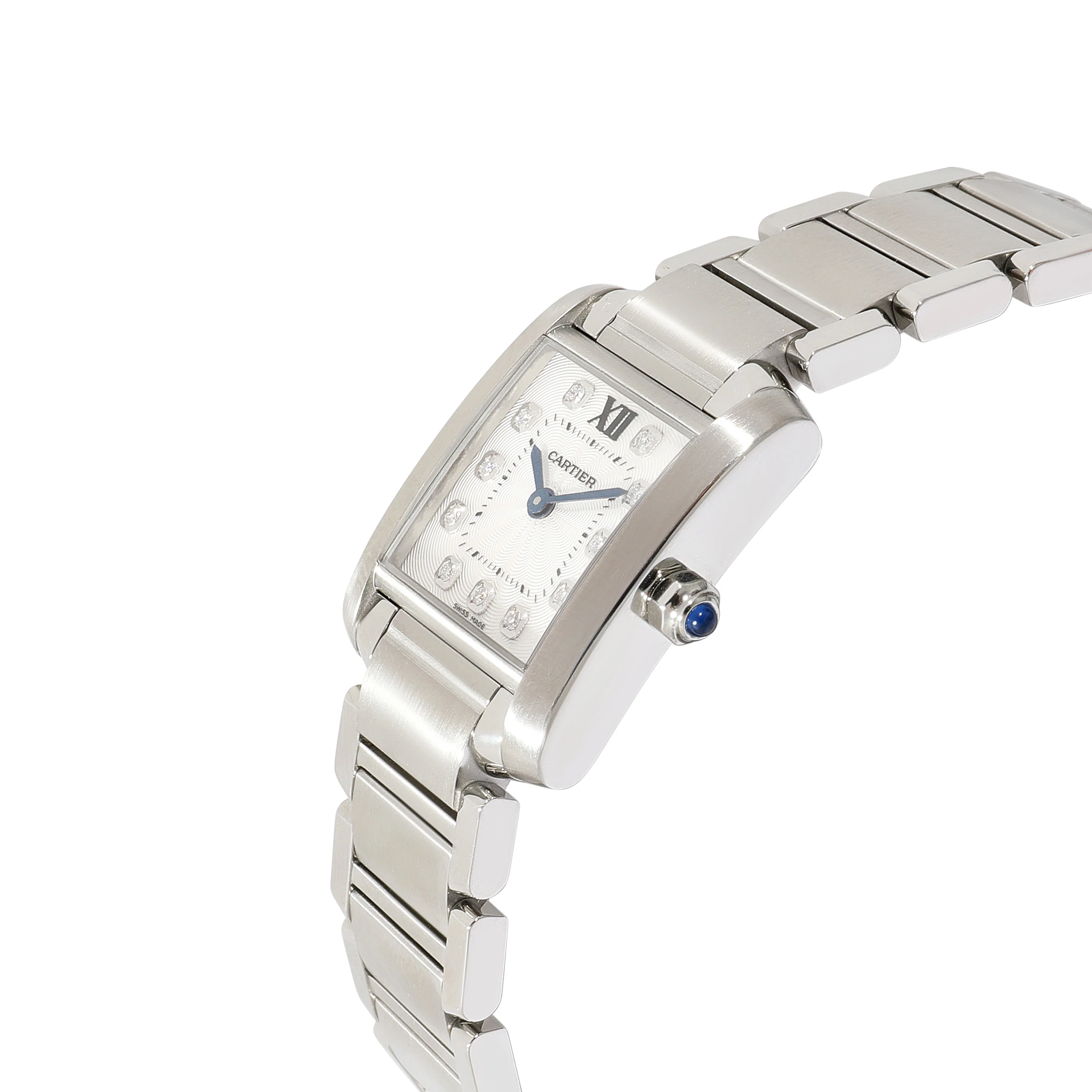 Cartier Tank Francaise WE110006 Womens Watch in  Stainless Steel - Image 3