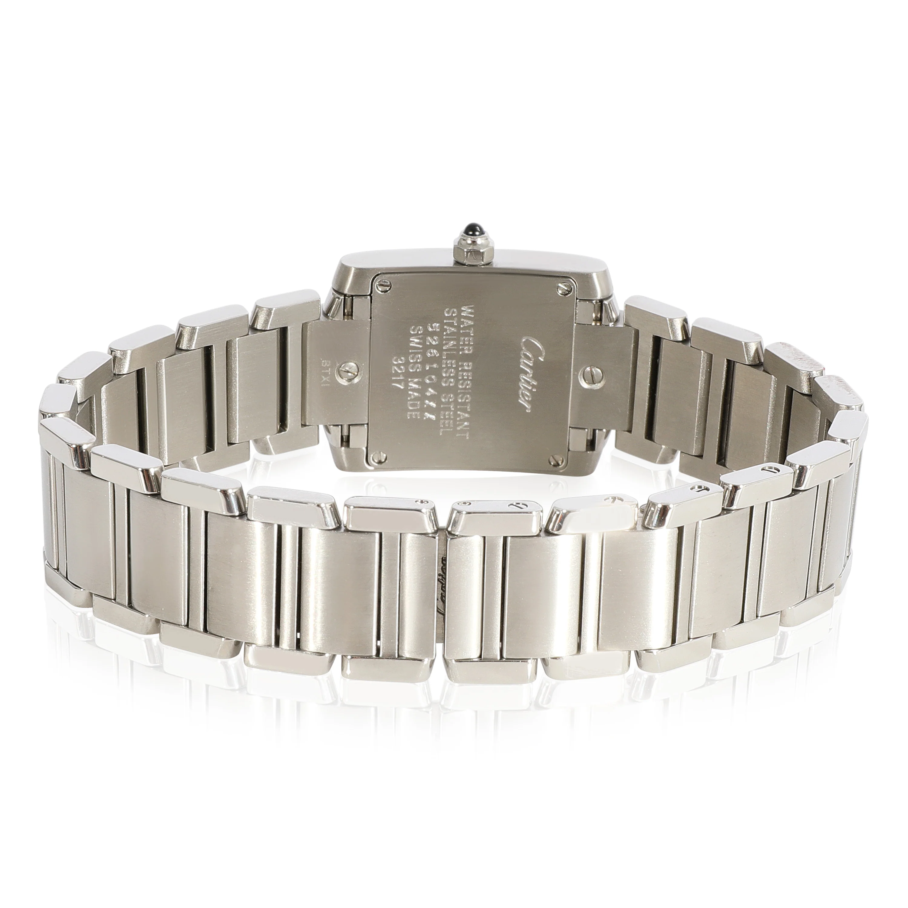 Cartier Tank Francaise WE110006 Womens Watch in  Stainless Steel - Image 4