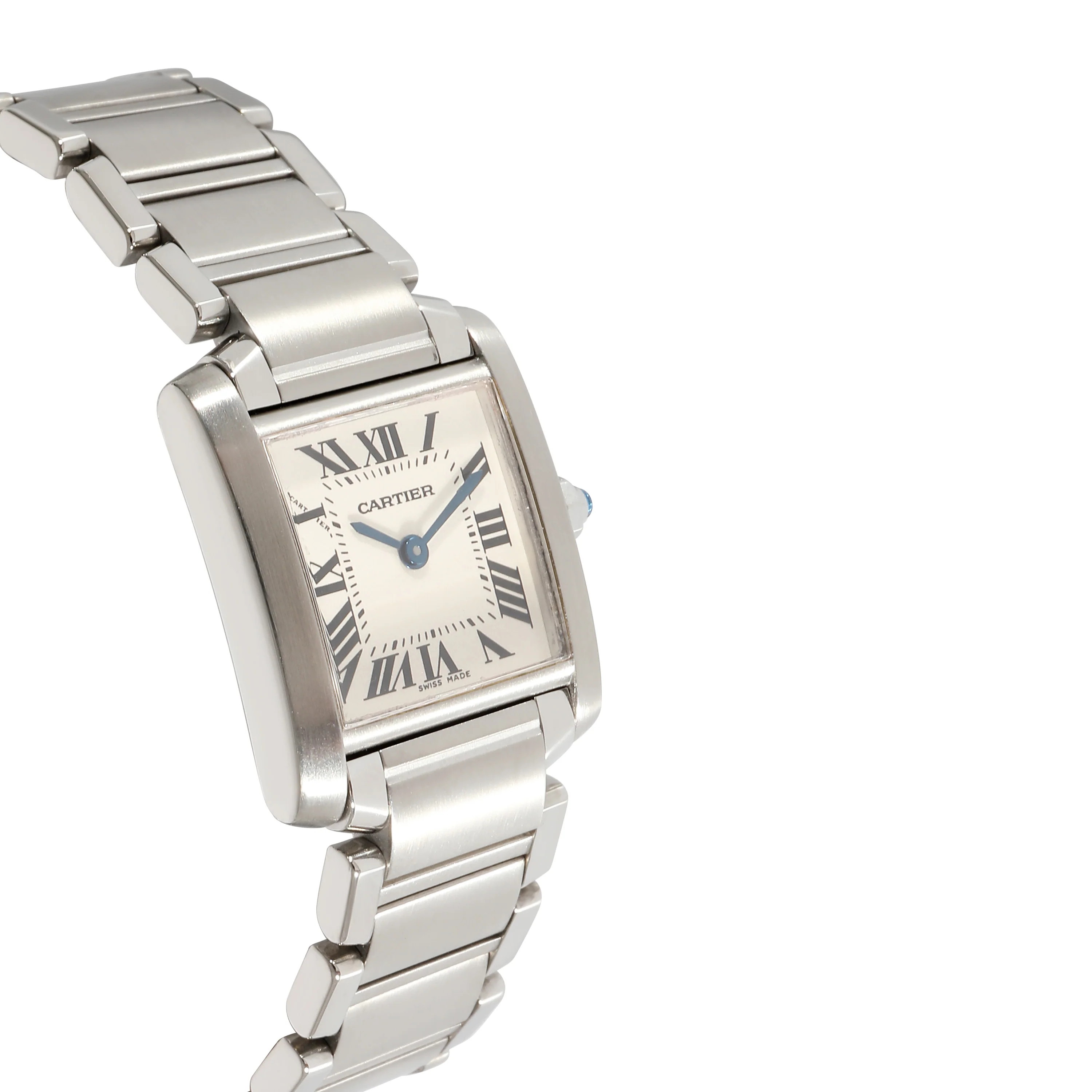 Cartier Tank Francaise W51008Q3 Womens Watch in  Stainless Steel - Image 2