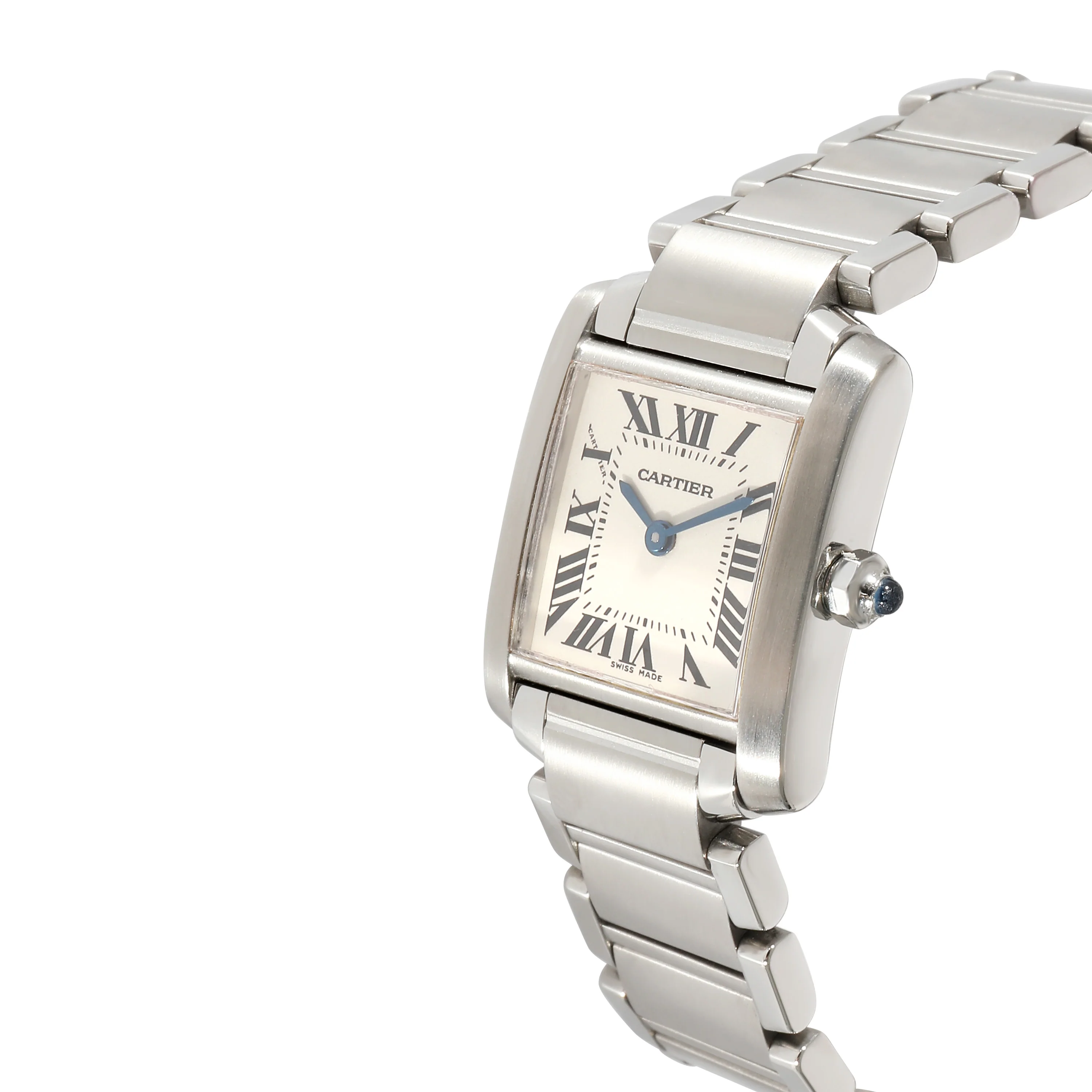 Cartier Tank Francaise W51008Q3 Womens Watch in  Stainless Steel - Image 3