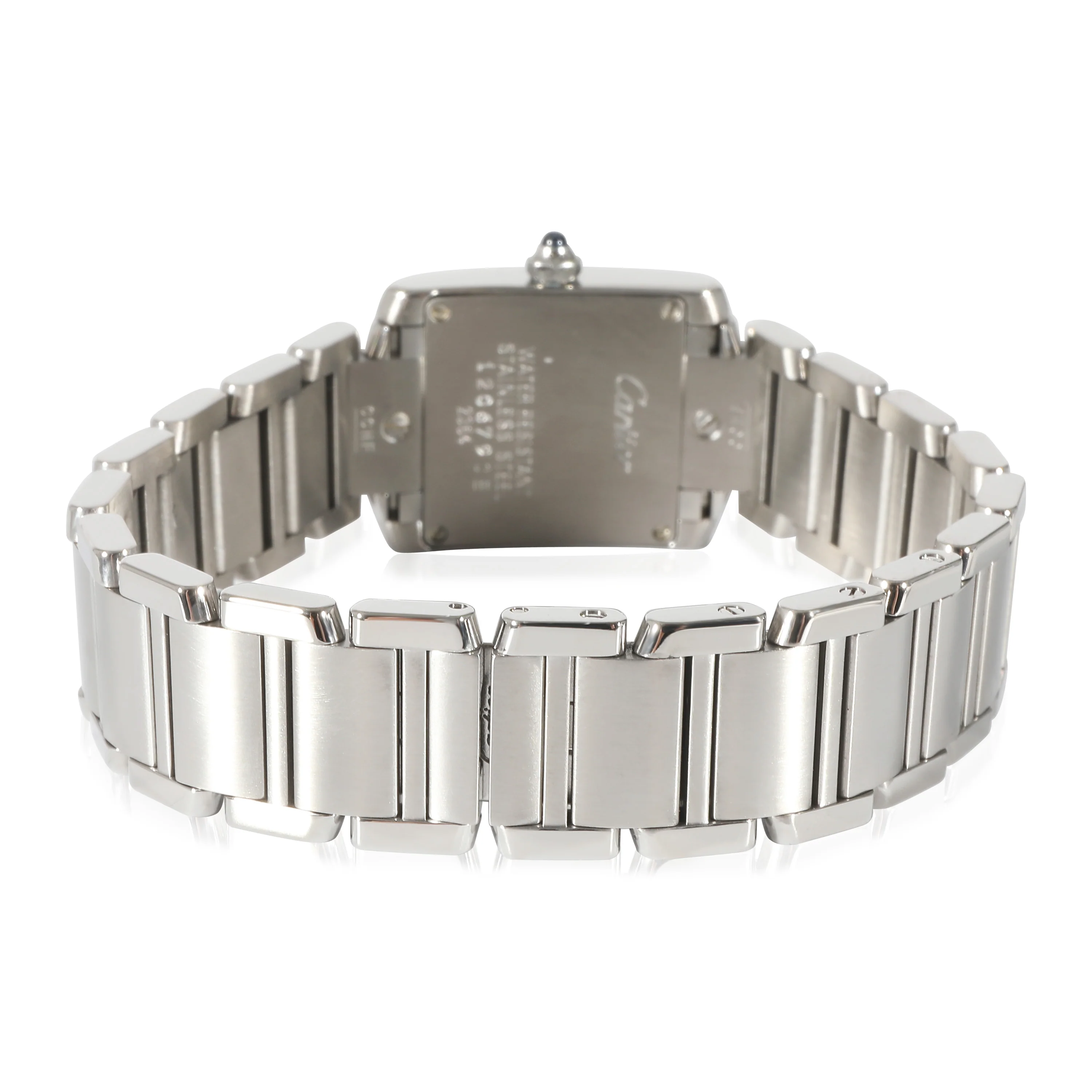 Cartier Tank Francaise W51008Q3 Womens Watch in  Stainless Steel - Image 4