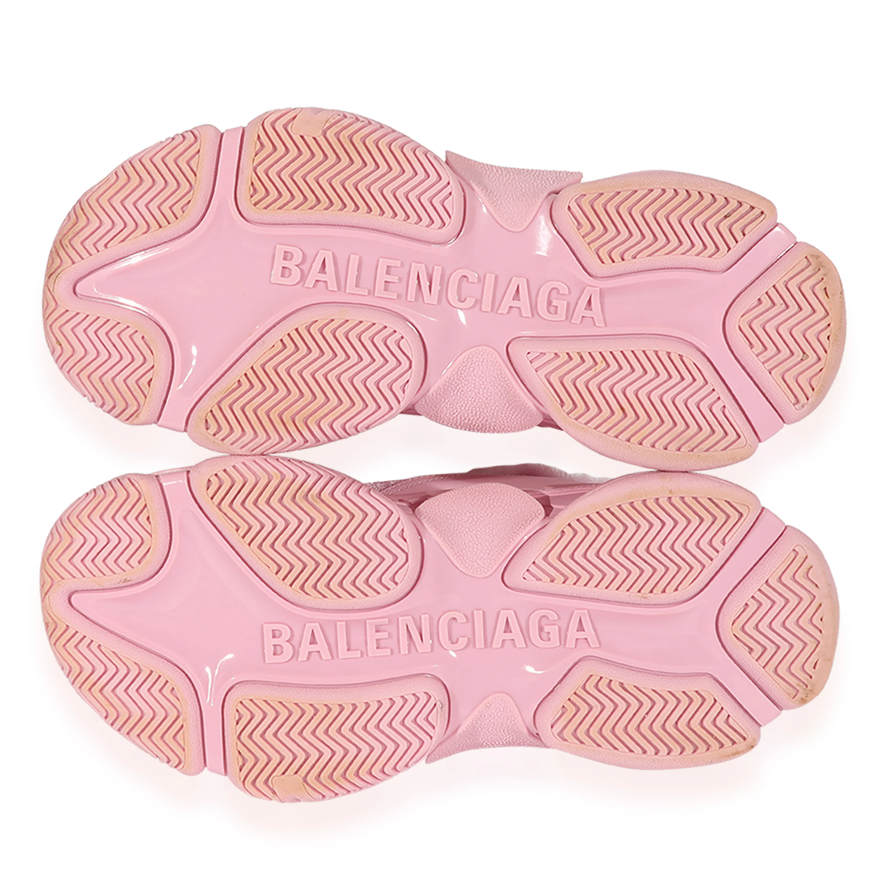 Balenciaga Wmns Triple S Sneaker Fake Fur - Pink - Image 4