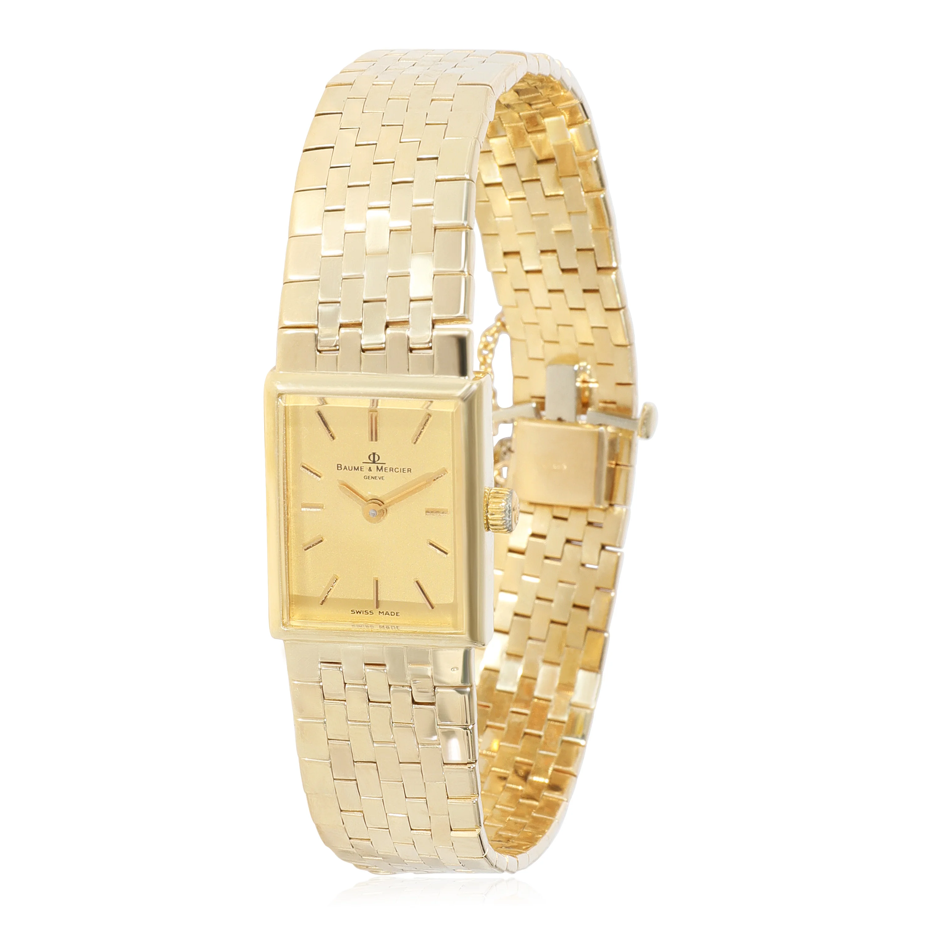 Baume & Mercier Dress 7744 Womens Watch in 14kt Yellow Gold