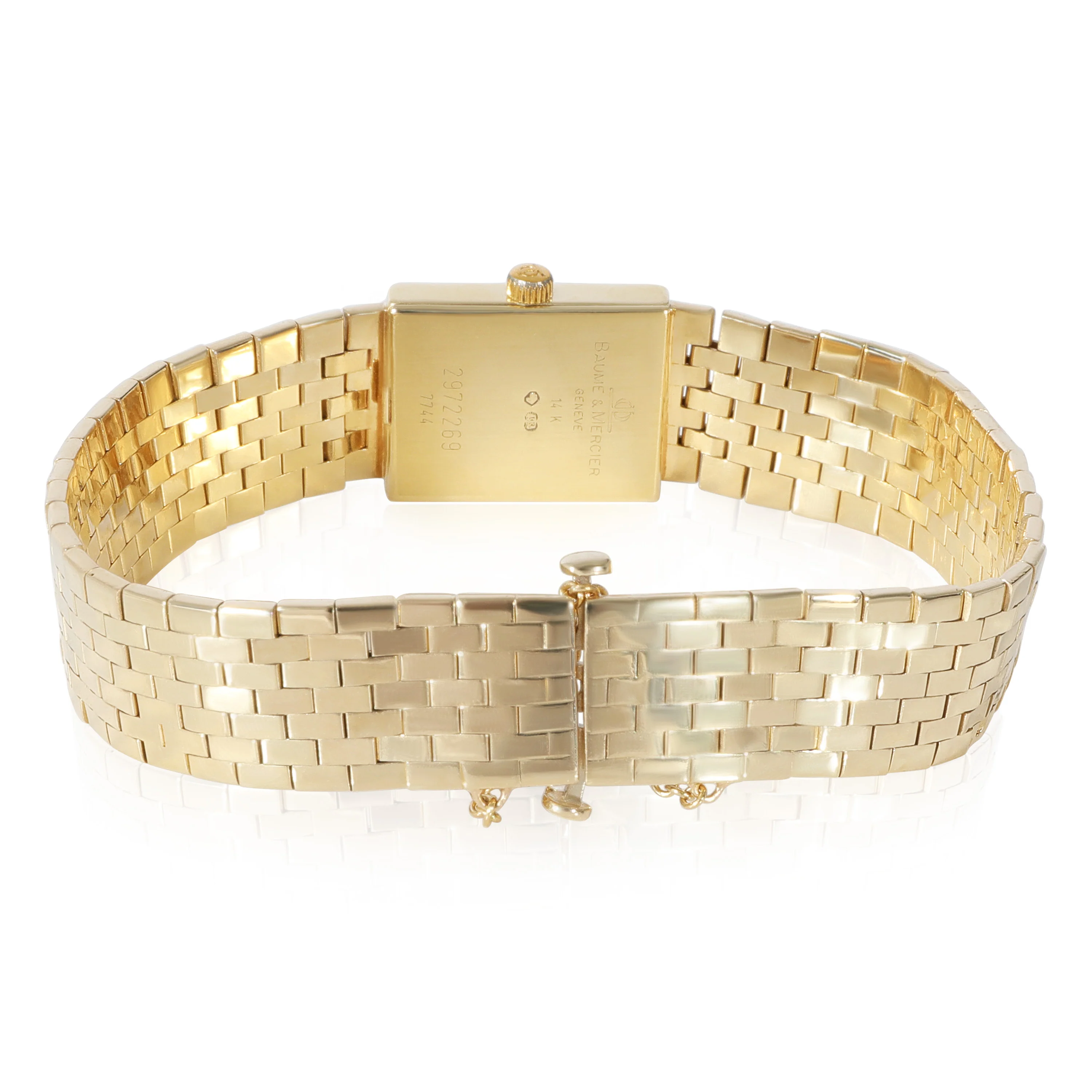 Baume & Mercier Dress 7744 Womens Watch in 14kt Yellow Gold - Image 4