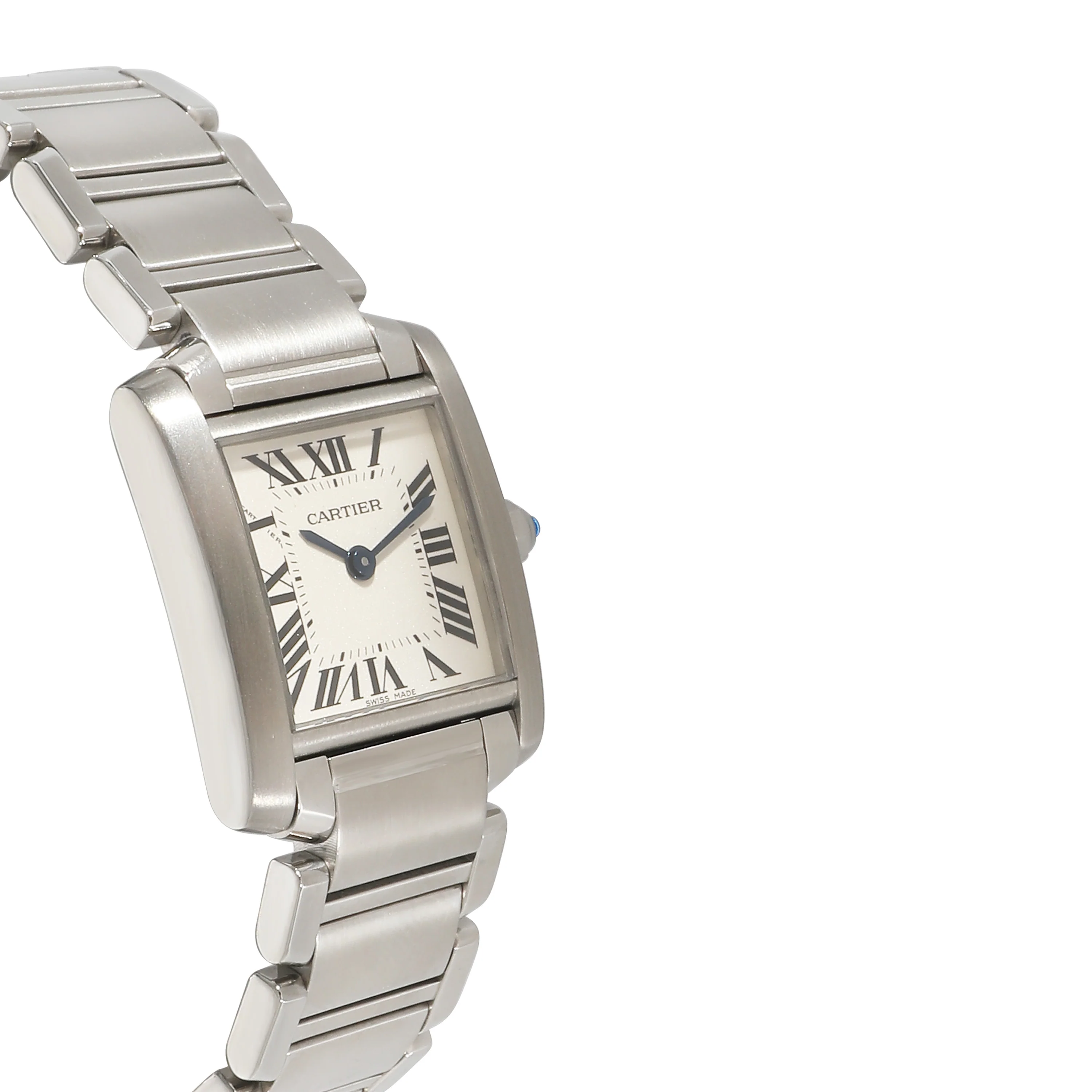 Cartier Tank Francaise W51008Q3 Womens Watch in  Stainless Steel - Image 2
