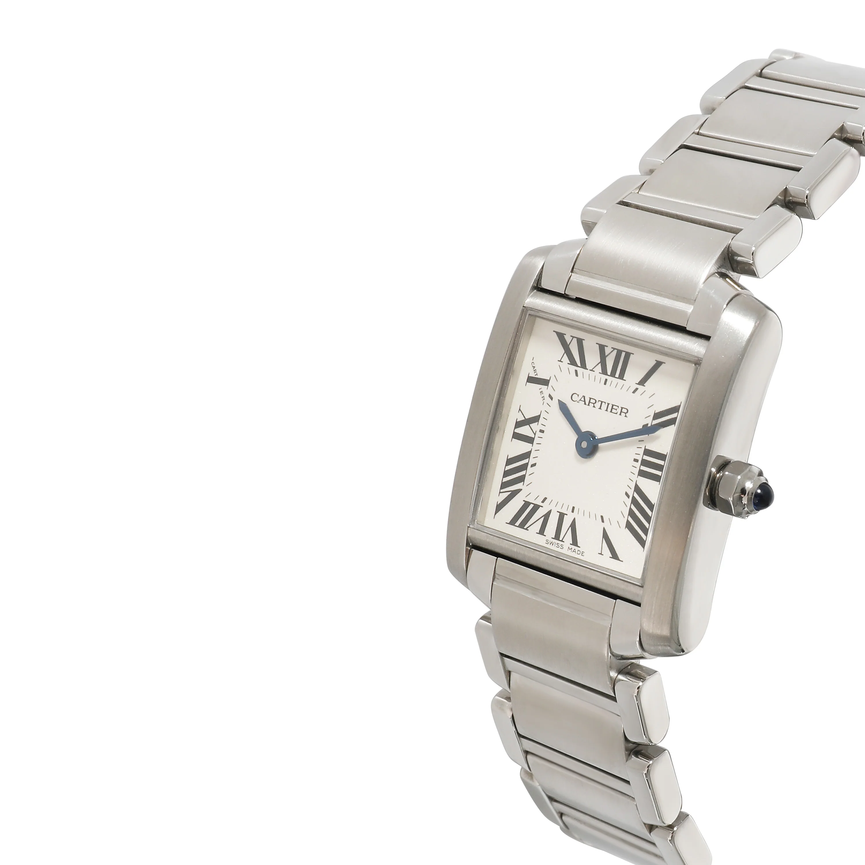 Cartier Tank Francaise W51008Q3 Womens Watch in  Stainless Steel - Image 3
