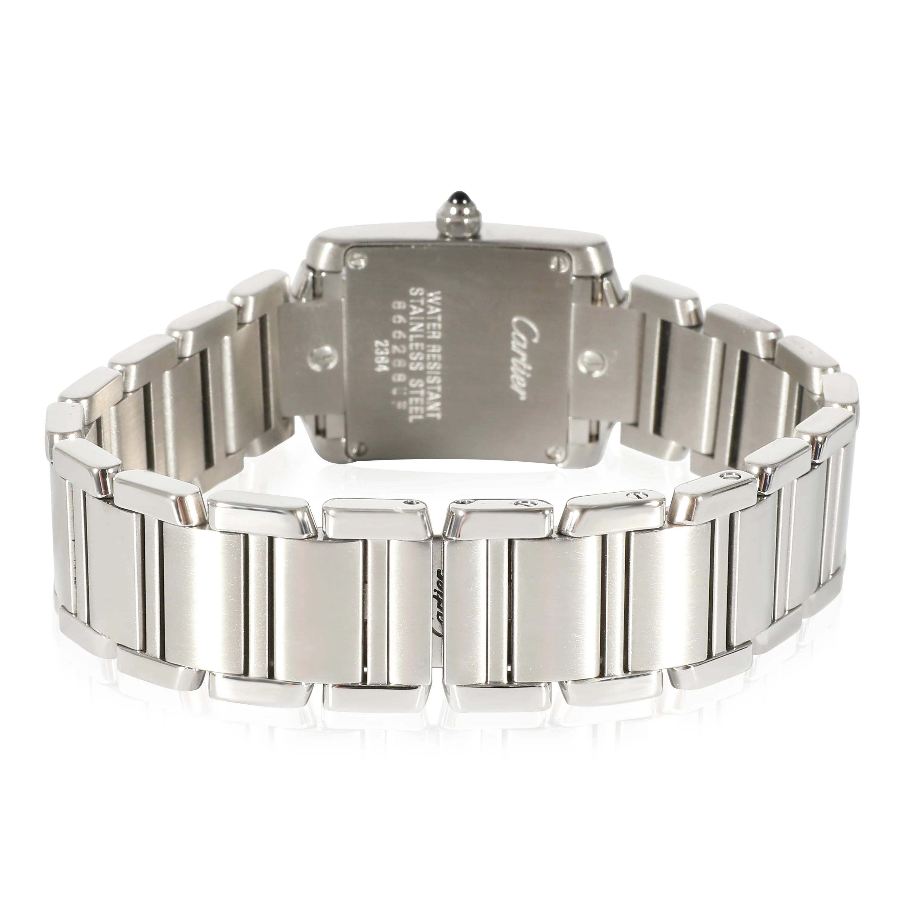 Cartier Tank Francaise W51008Q3 Womens Watch in  Stainless Steel - Image 4