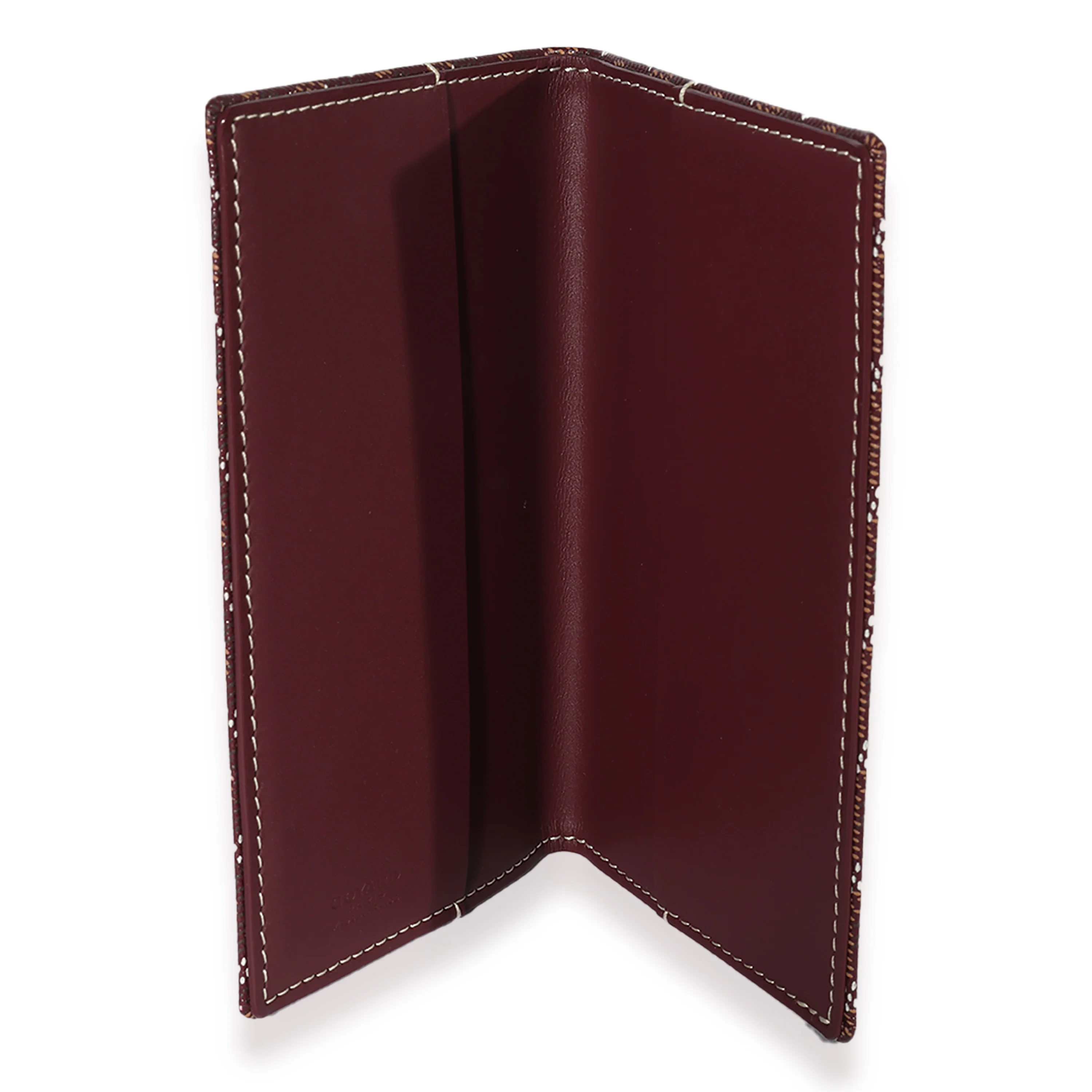 Goyard Burgundy Goyardine Couverture Castiglione Agenda Cover - Image 4