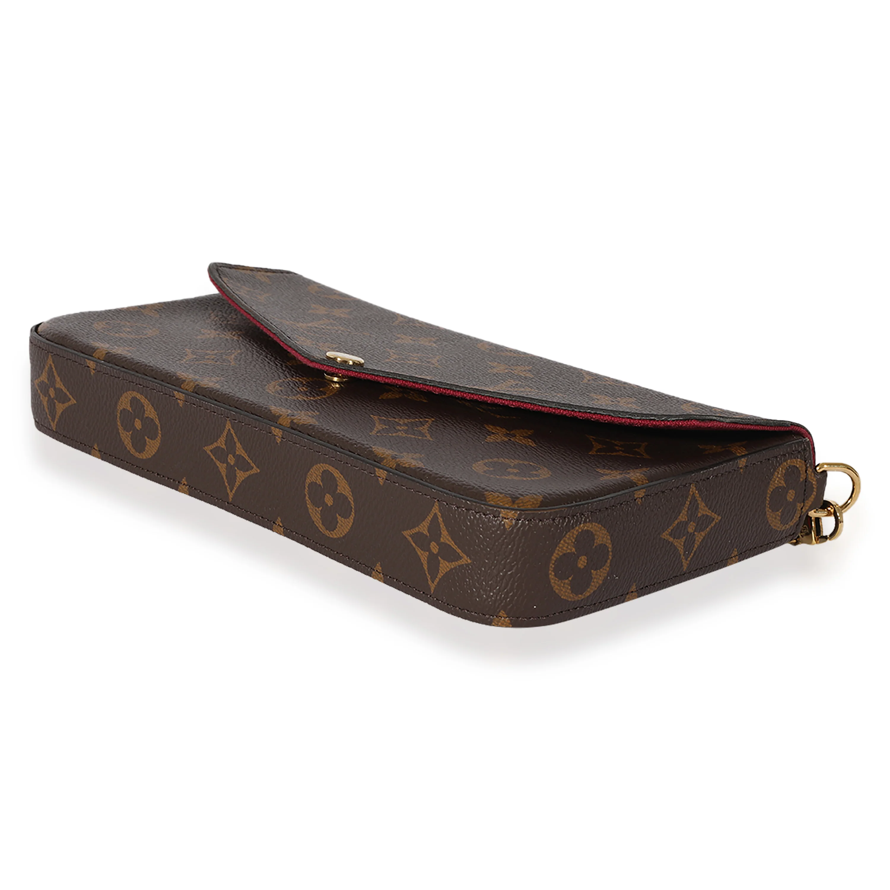 Louis Vuitton Fuchsia & Monogram Canvas Félicie Pochette - Image 7