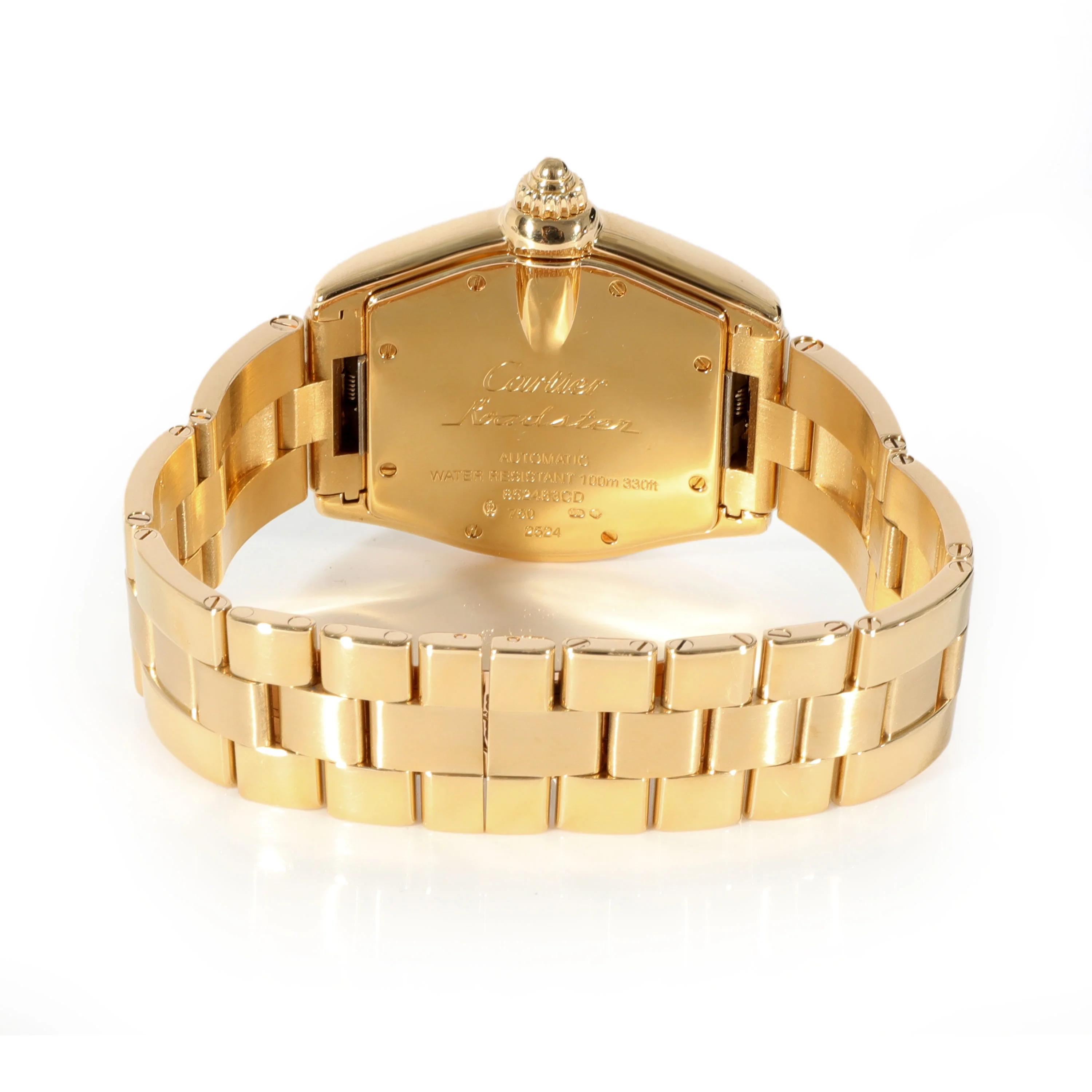 Cartier Roadster W62005V1 Mens Watch in 18kt Yellow Gold - Image 4