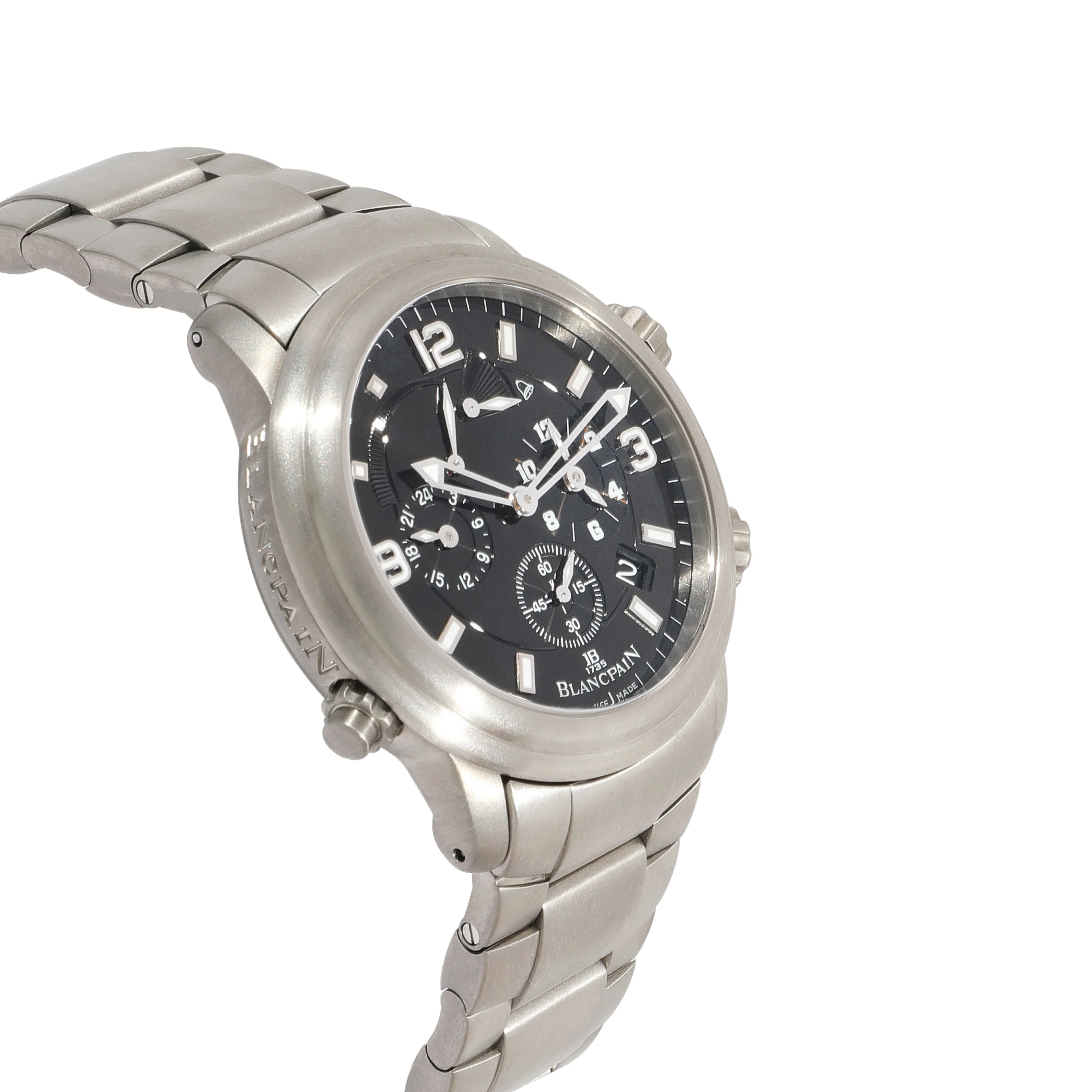 Leman Reveil GMT 2041-1230N Unisex Watch in Titanium - Image 2