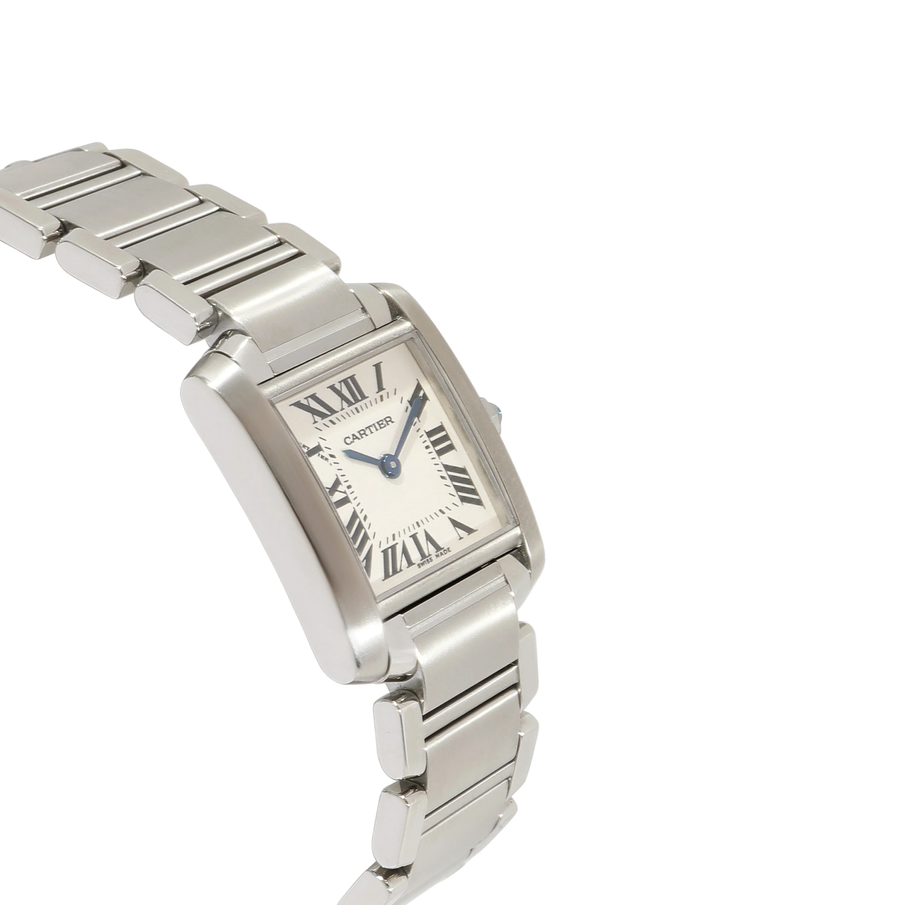Cartier Tank Francaise W51008Q3 Womens Watch in  Stainless Steel - Image 2
