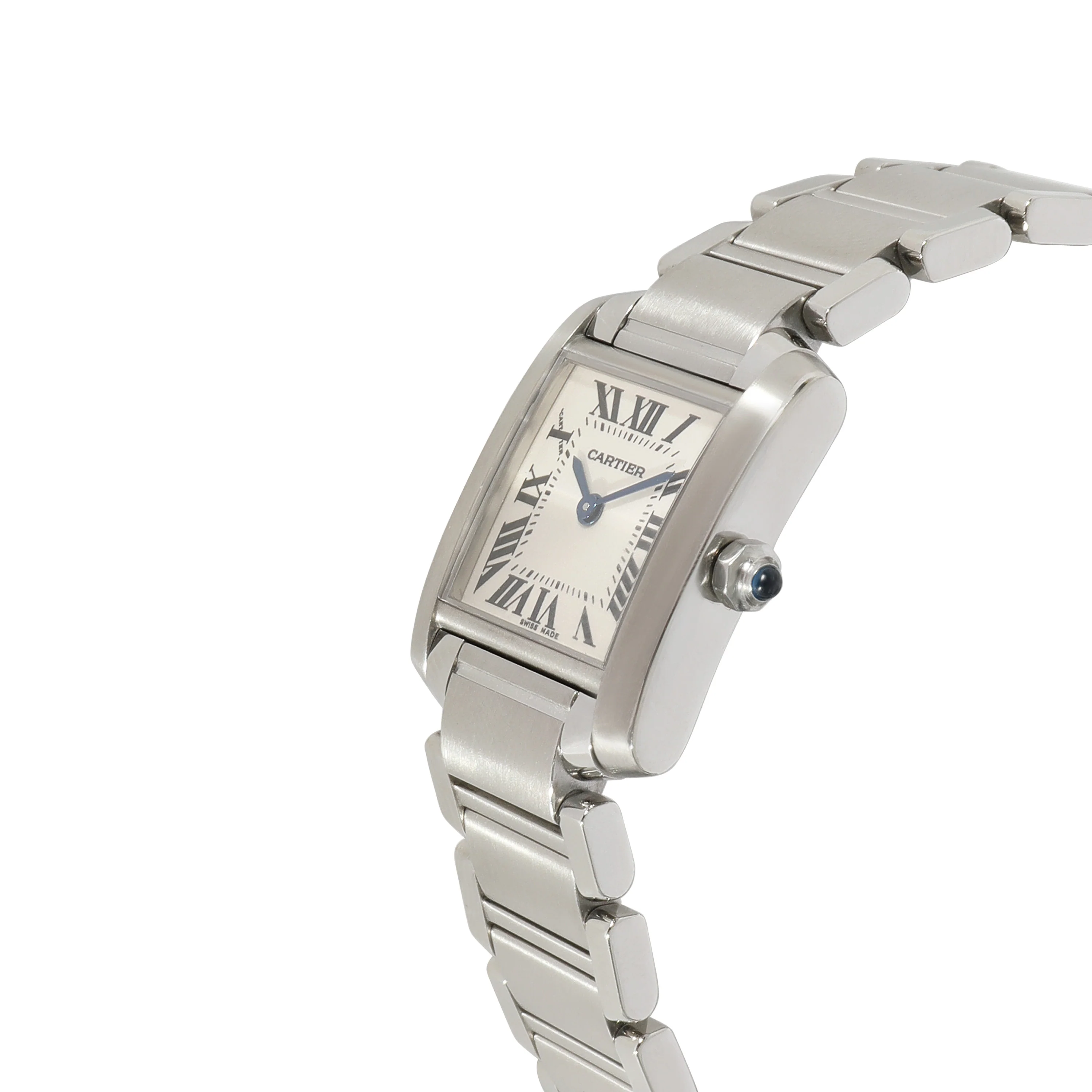 Cartier Tank Francaise W51008Q3 Womens Watch in  Stainless Steel - Image 3