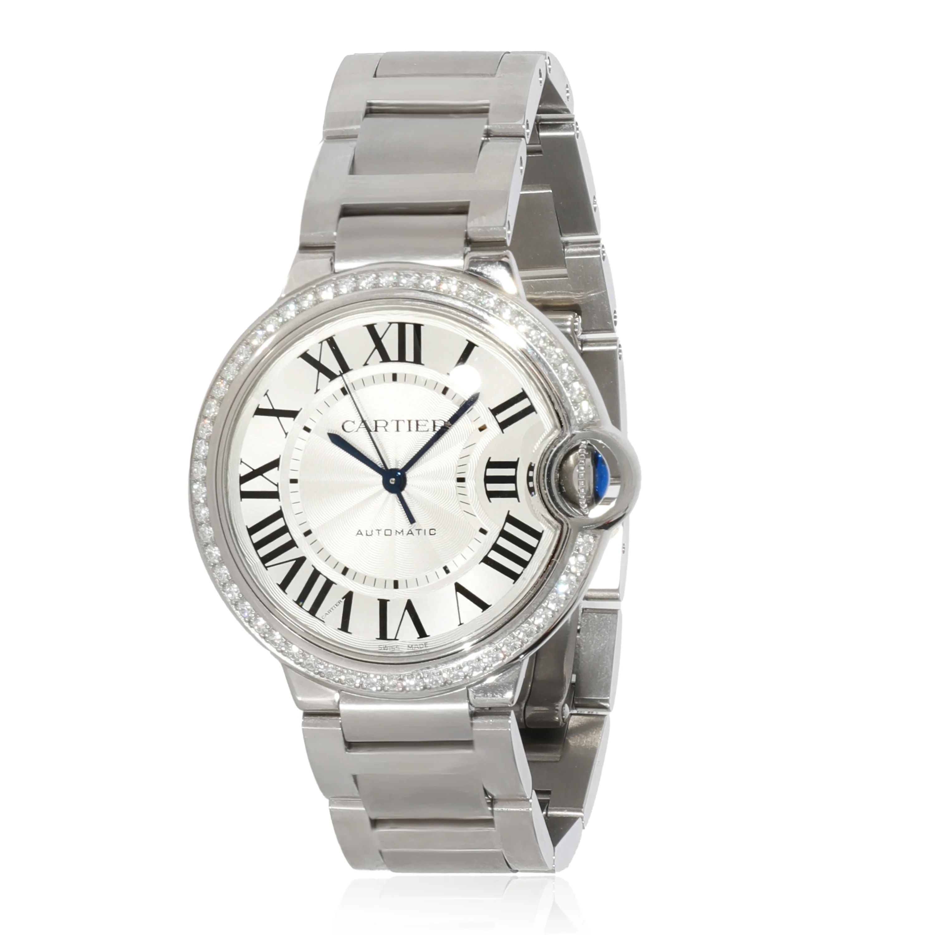 Cartier Ballon Bleu W4BB0024 Unisex Watch in Stainless Steel