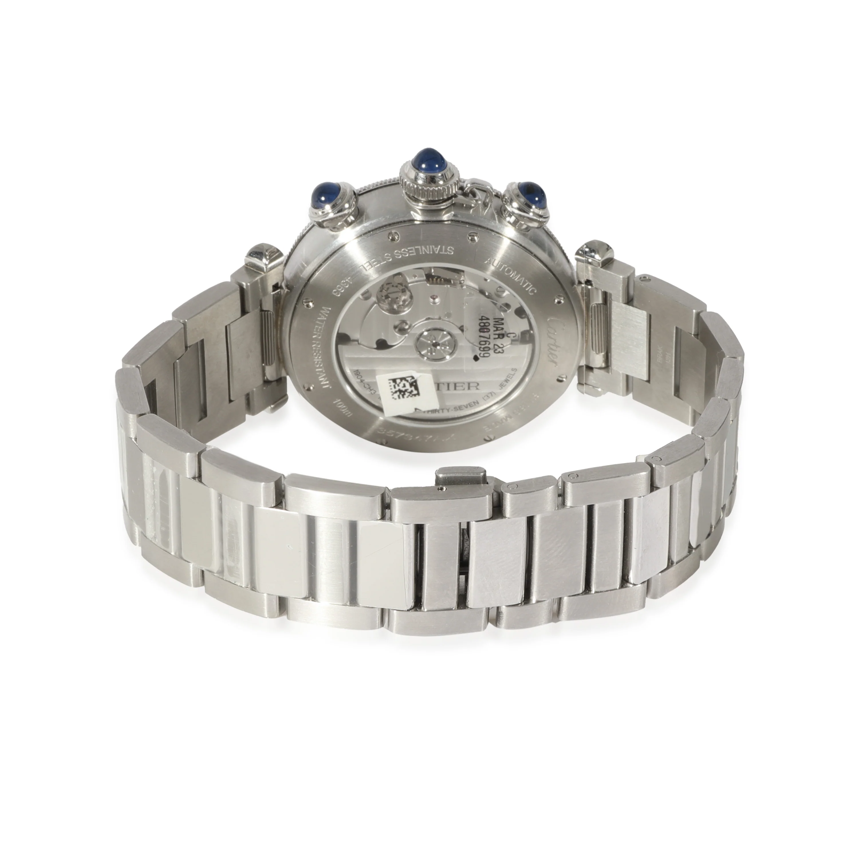 Cartier Pasha de Cartier WSPA0018 Mens Watch in Stainless Steel - Image 4