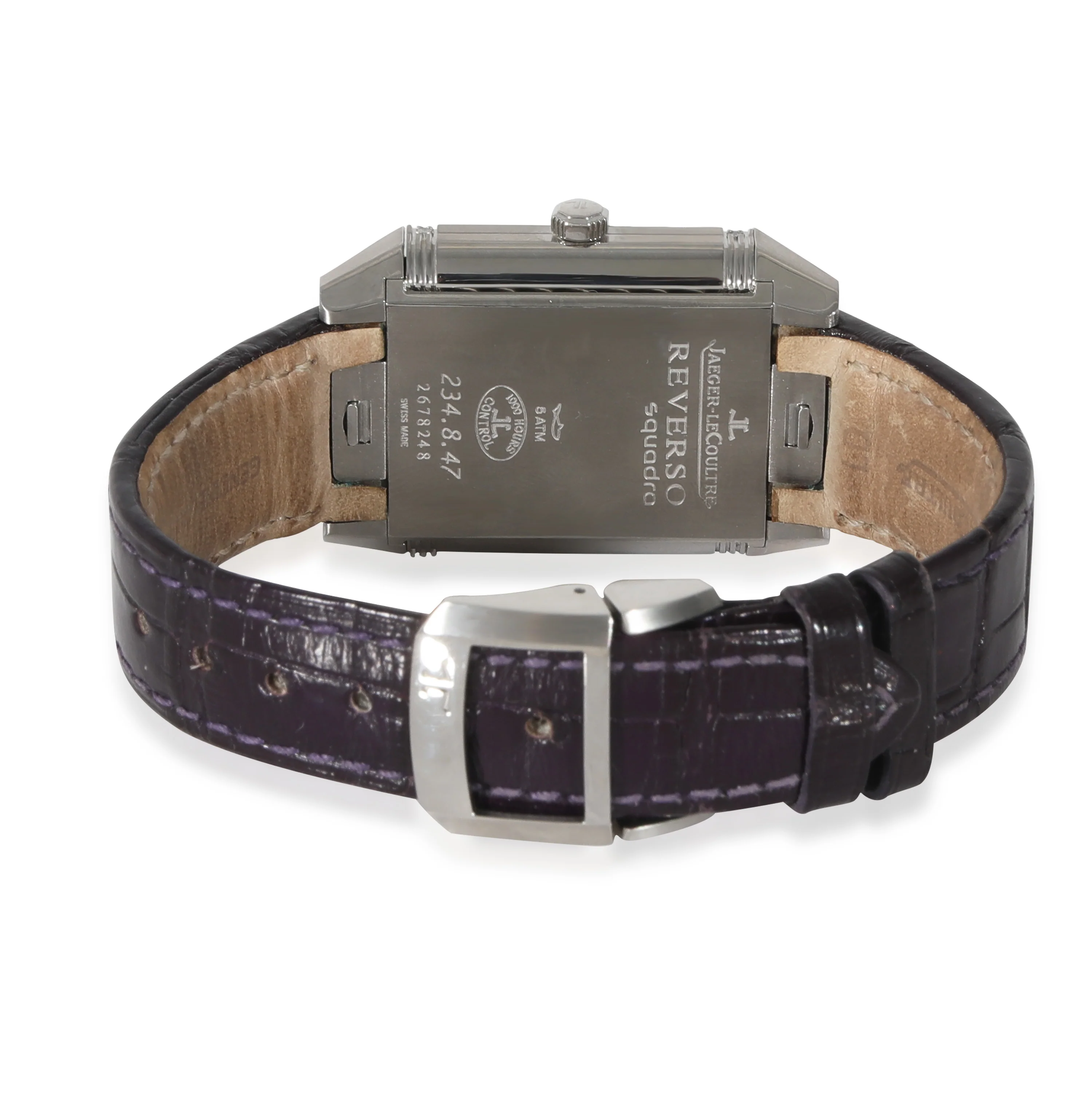 Jaeger-LeCoultre Reverso Squadra 234.8.47 Q7038420 Unisex Watch in  Stainless St - Image 4