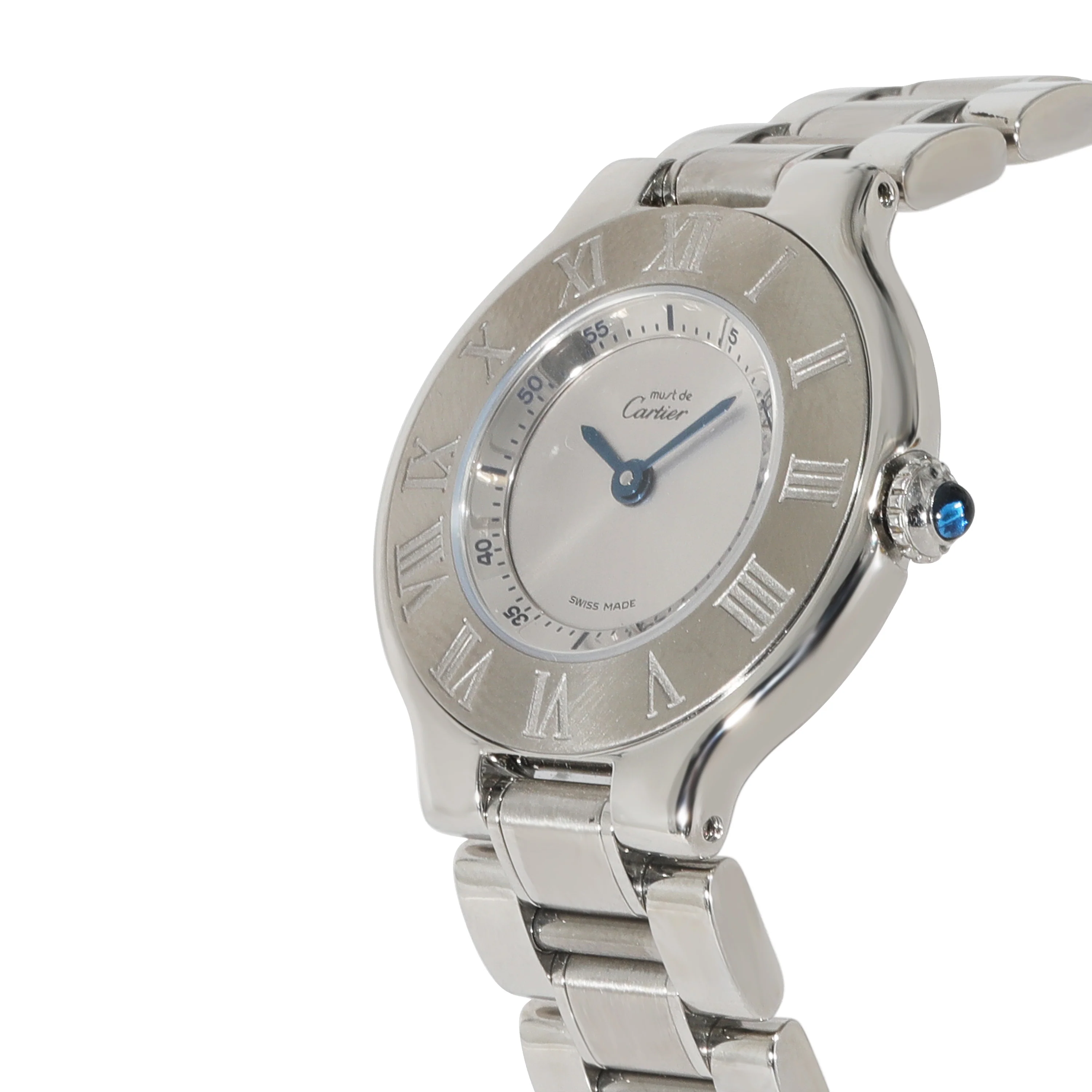 Cartier 21 Must de Cartier 1340 Womens Watch in Stainless Steel - Image 3