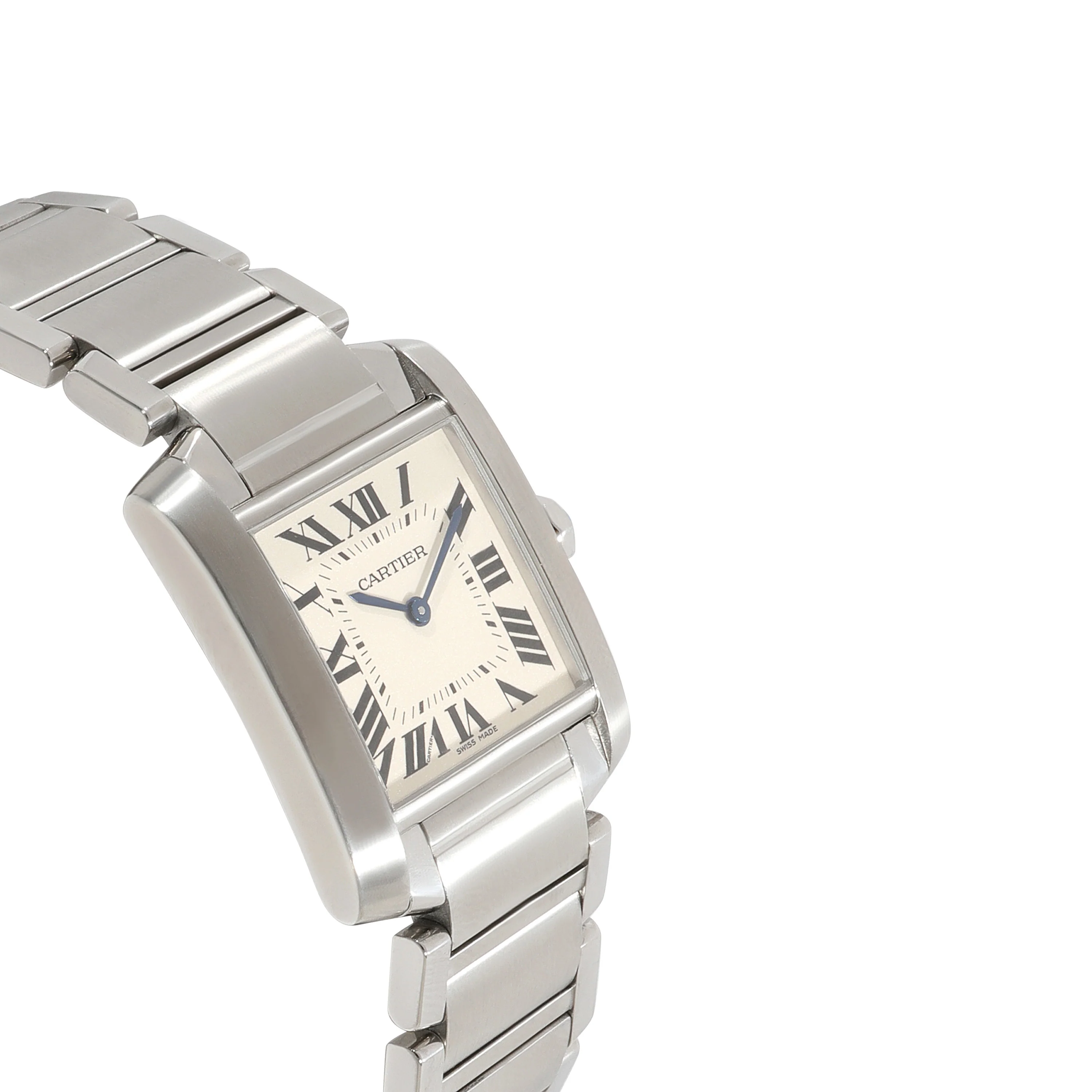 Cartier Tank Francaise WSTA0005 Unisex Watch in  Stainless Steel - Image 2