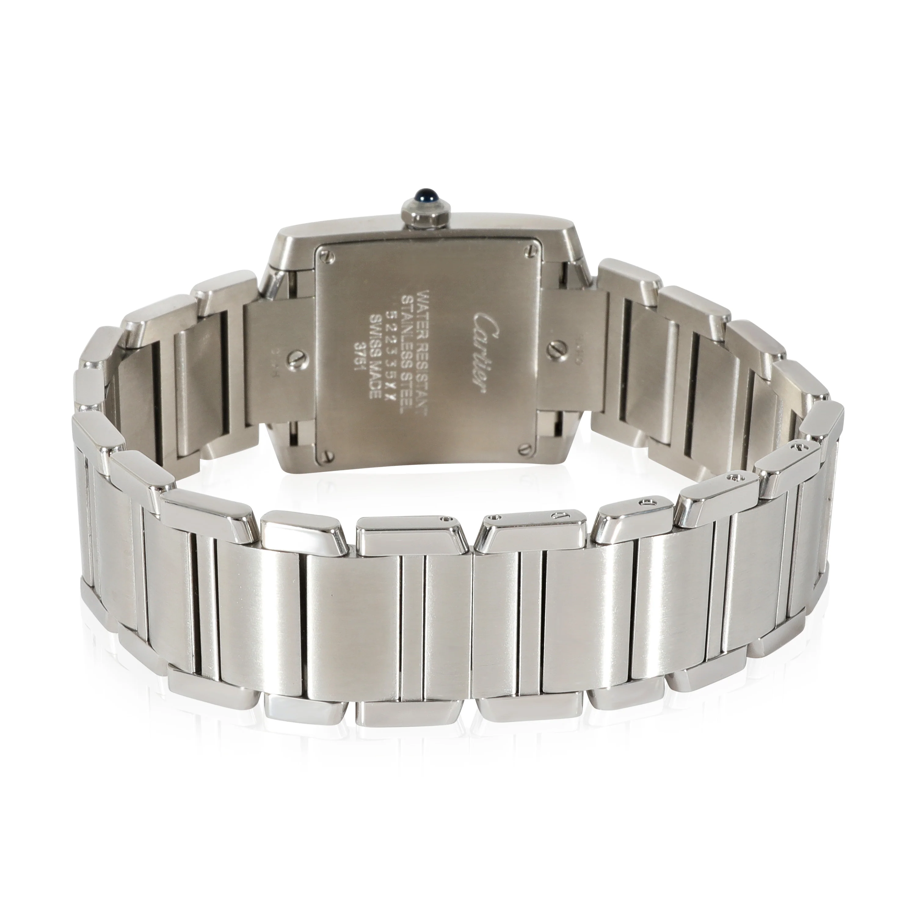 Cartier Tank Francaise WSTA0005 Unisex Watch in  Stainless Steel - Image 4