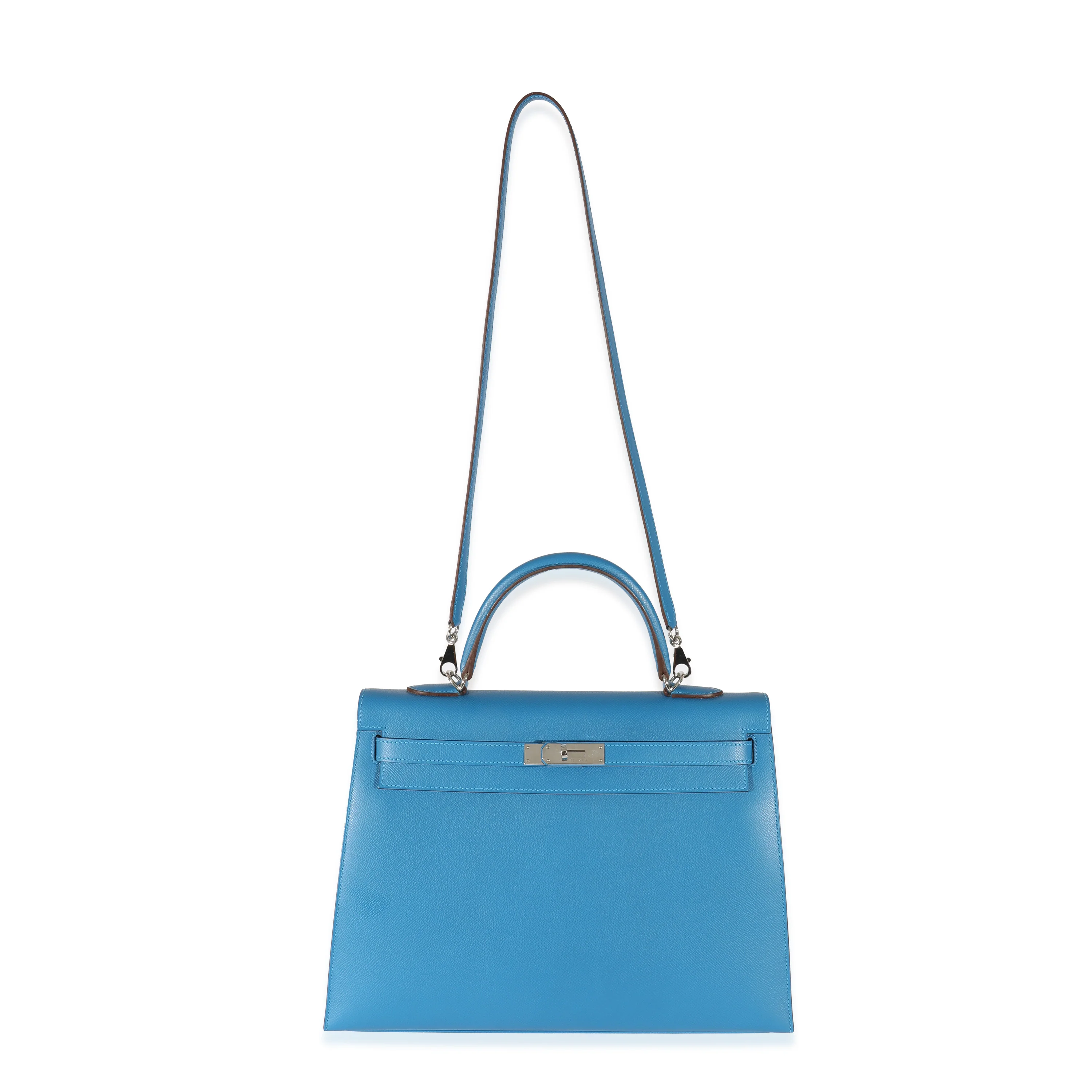 Epsom Bleu Izmir Sellier Kelly 35 PHW - Image 4