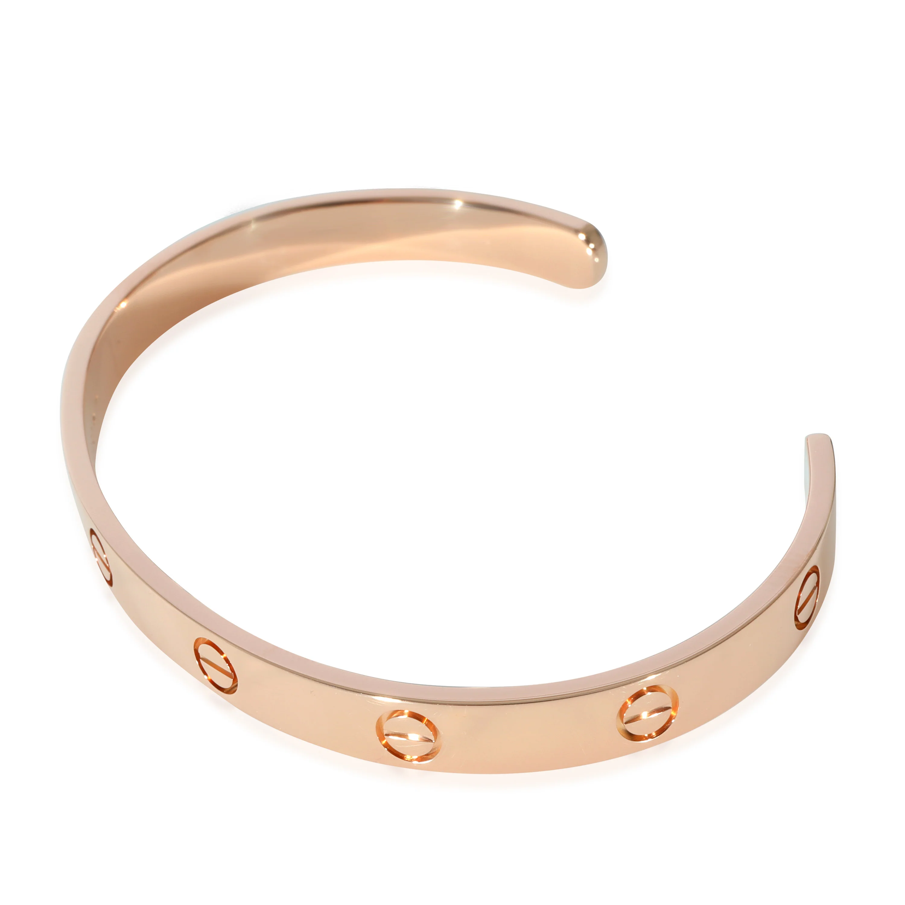 Cartier Love Cuff Bracelet (Rose Gold) - Image 2