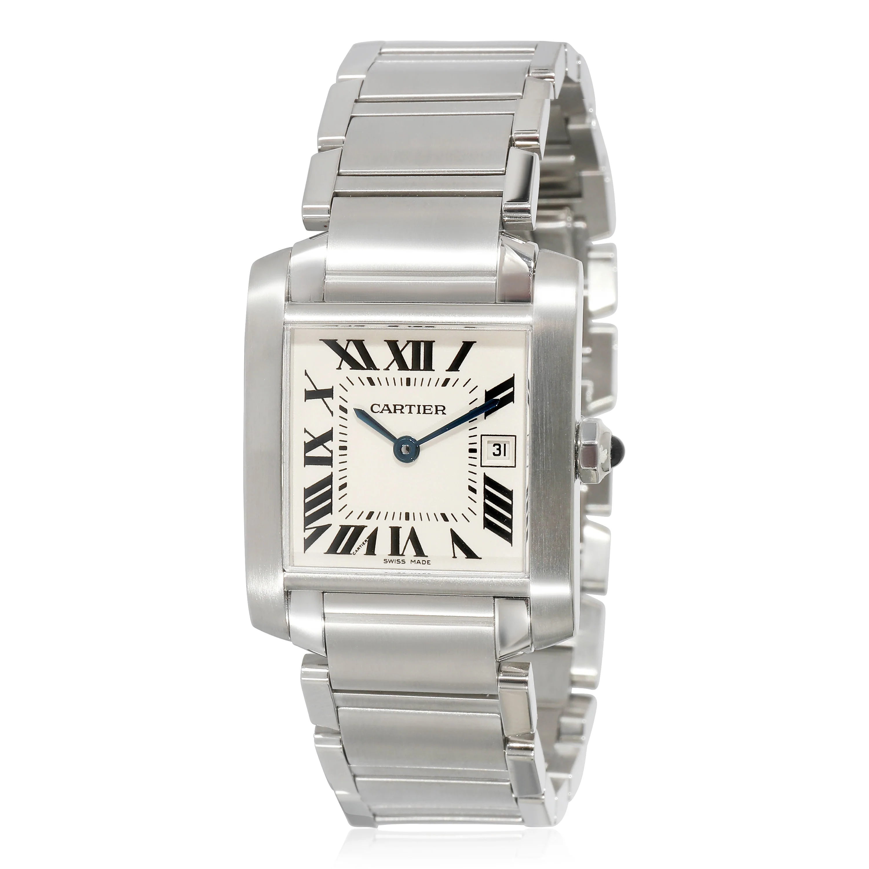 Cartier Tank Francaise W51011Q3 Unisex Watch in Stainless Steel