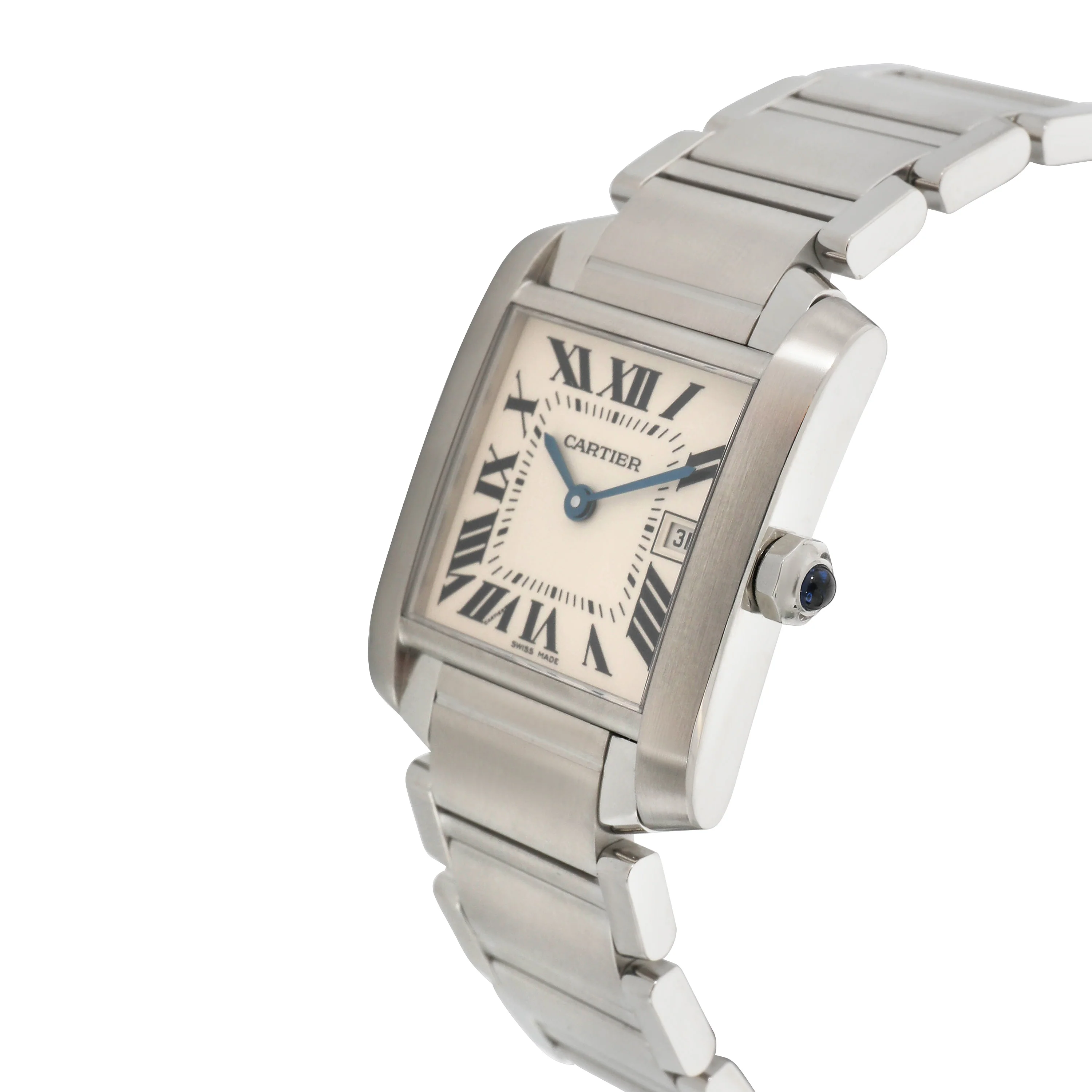 Cartier Tank Francaise W51011Q3 Unisex Watch in Stainless Steel - Image 3