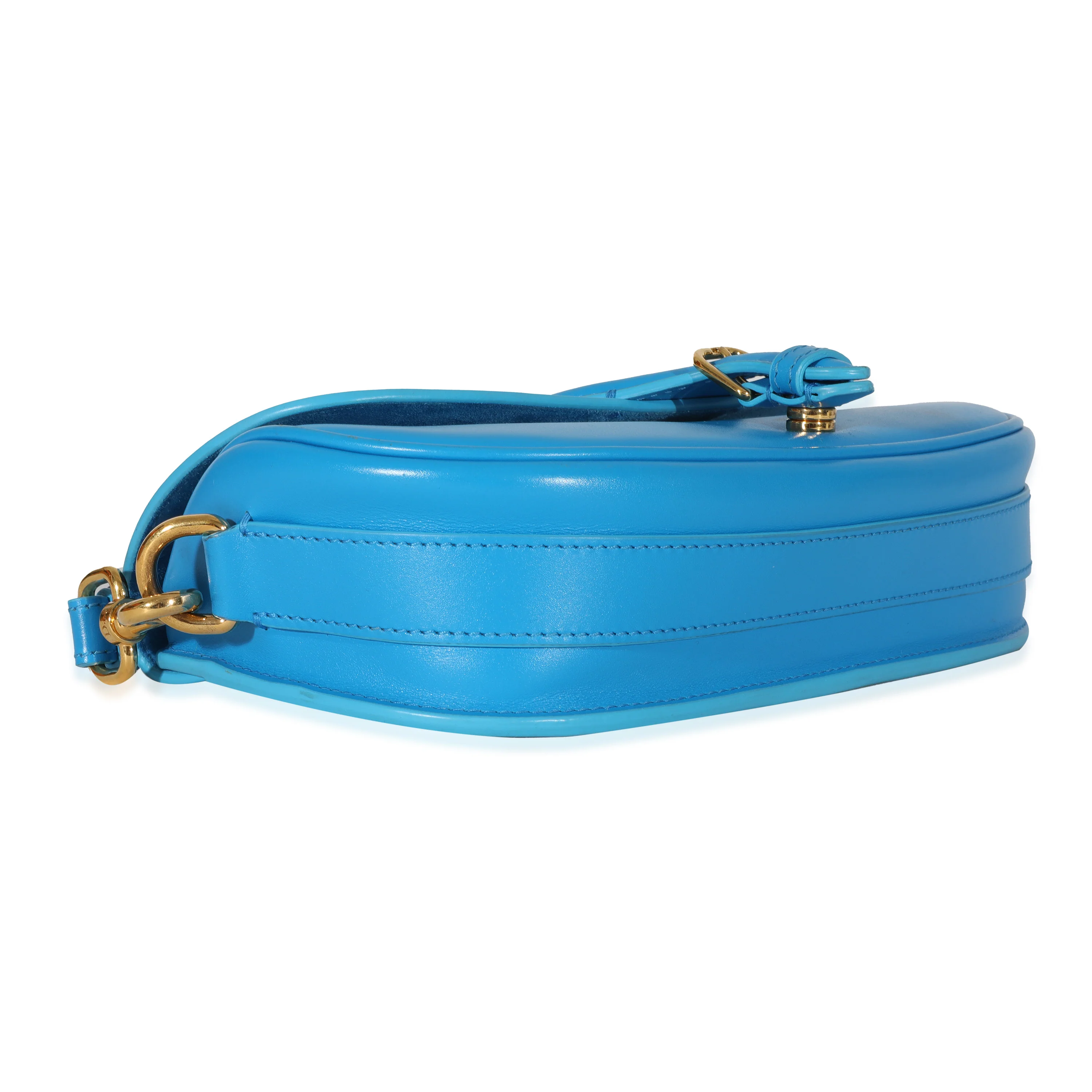 Blue Leather Bobby East West Horizon Bag - Image 6