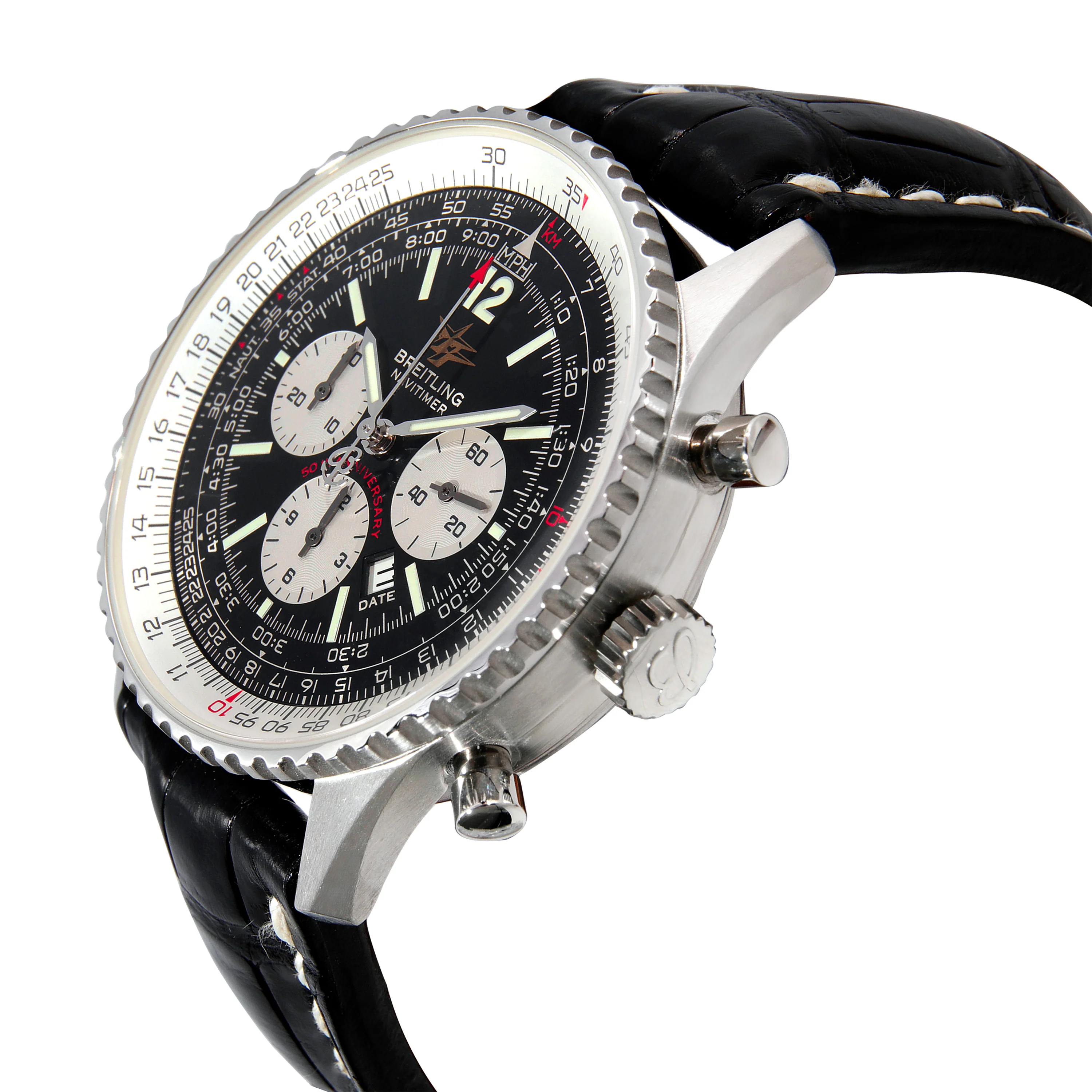 Breitling Navitimer 50th Anniversary A41322 Mens Watch in  Stainless Steel - Image 2